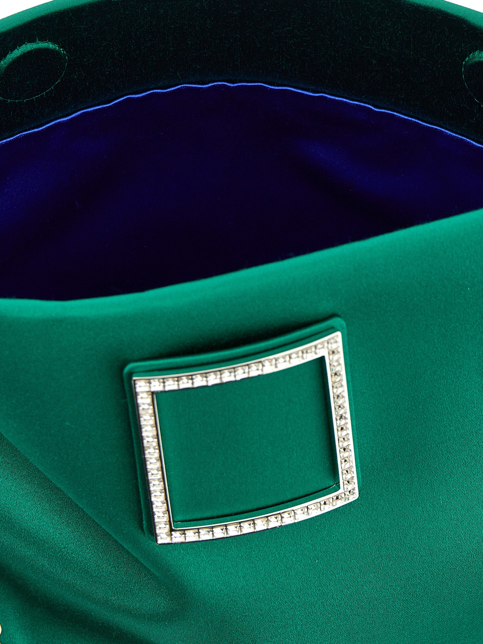 Roger Vivier Bicolor Viscose Clutch Women's Bag