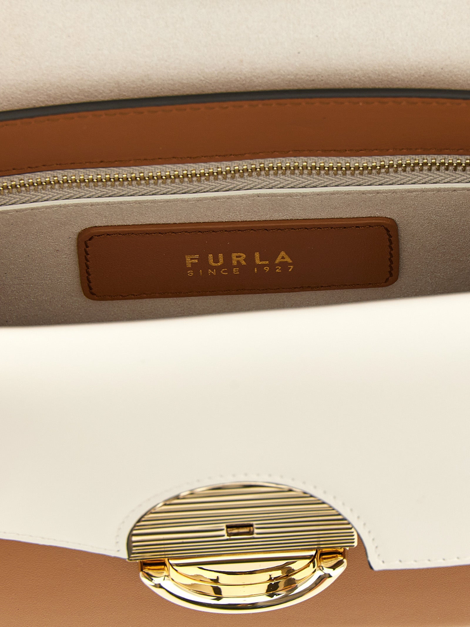 Furla Multicolor Lamb Leather Crossbody Women's Bag