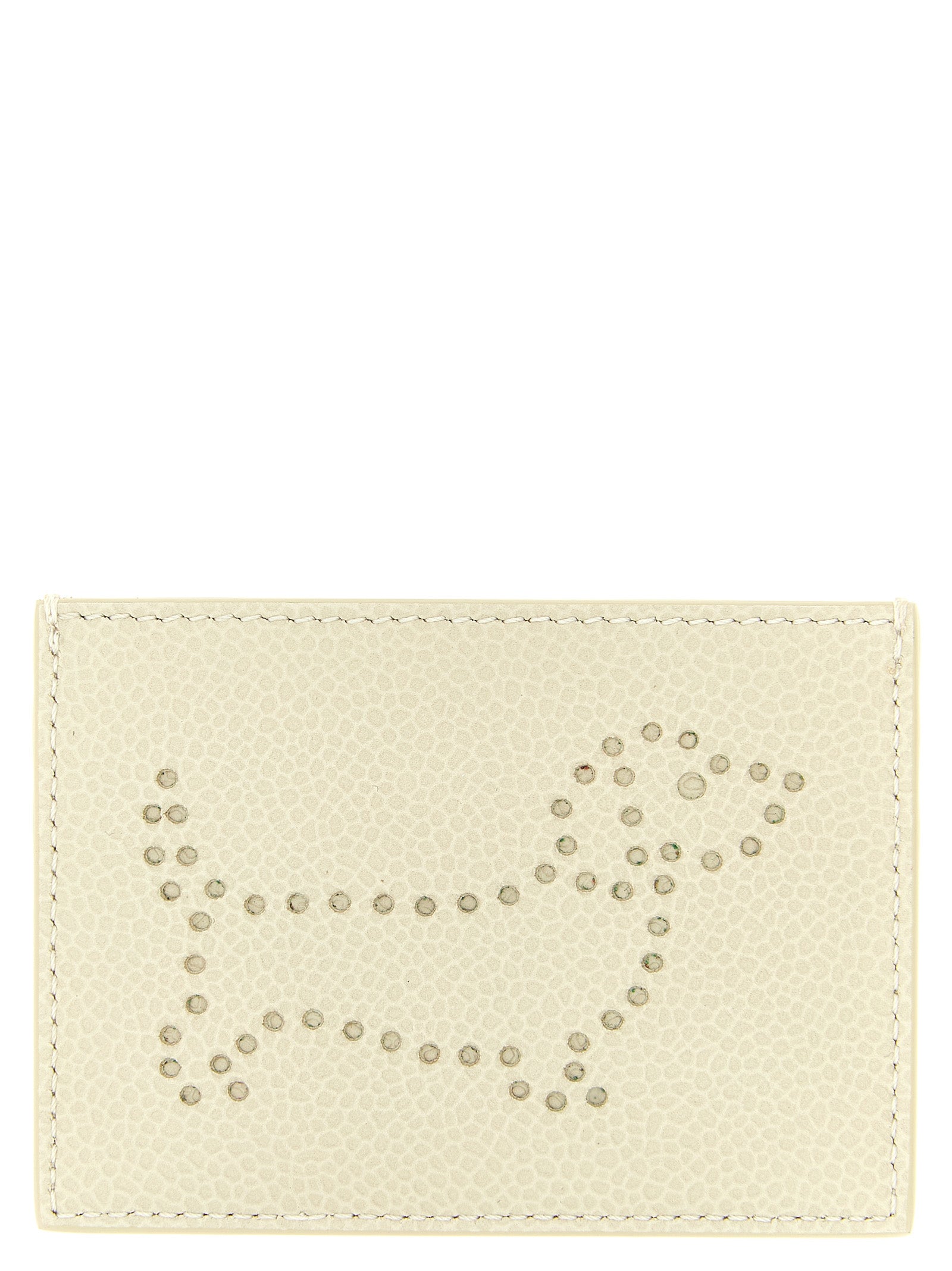 Thom Browne Beige Calfskin Women's Cardholder