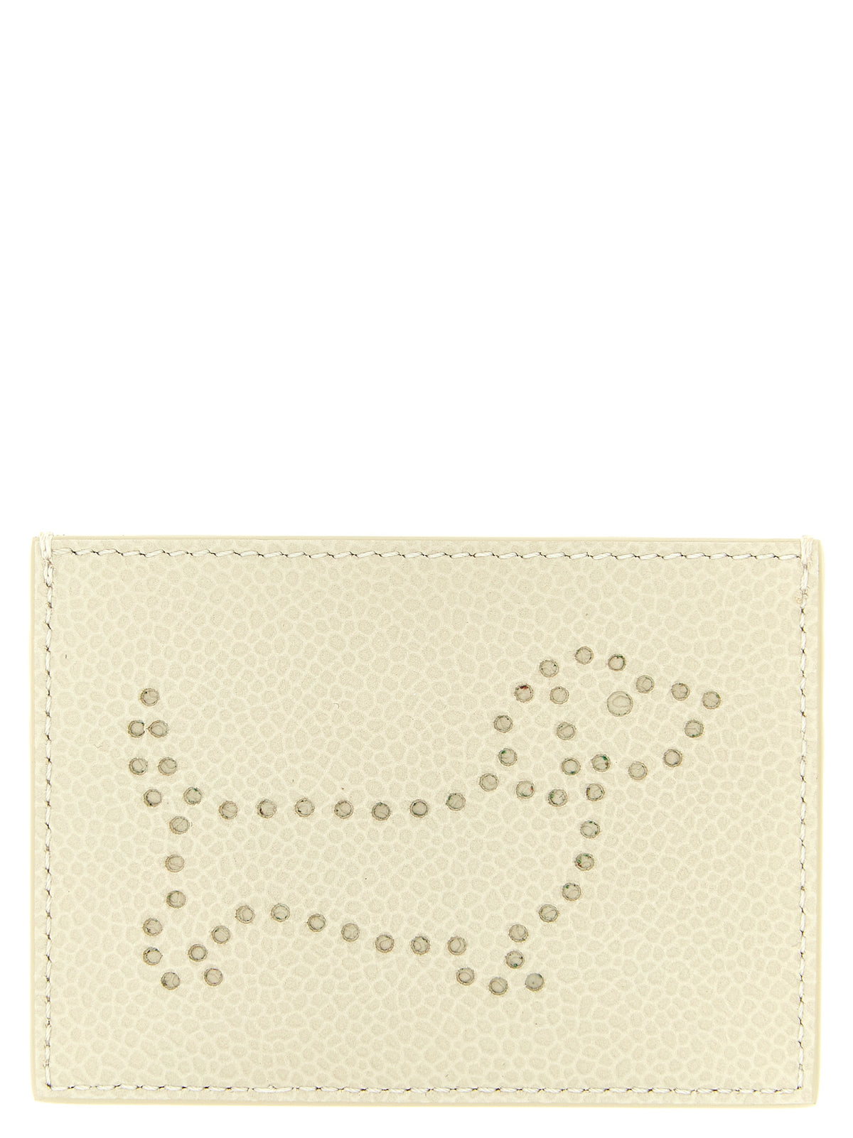 Thom Browne Beige Calfskin Women's Cardholder
