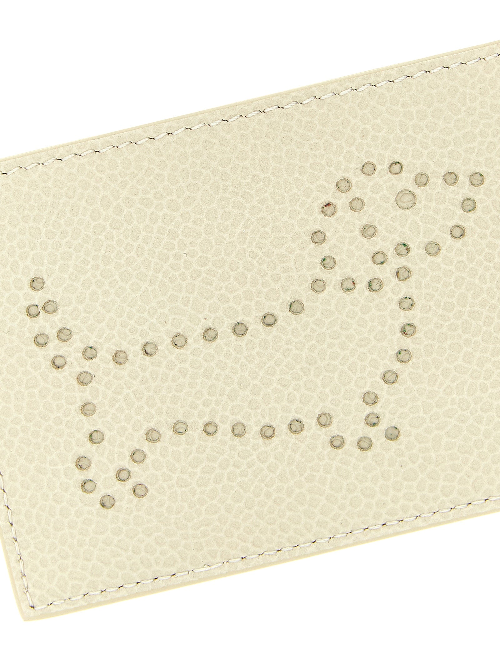 Thom Browne Beige Calfskin Women's Cardholder
