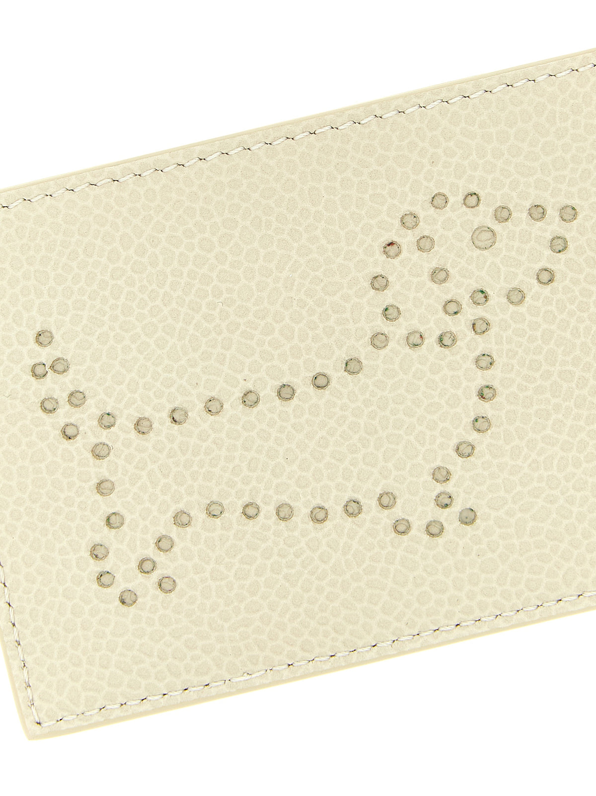 Thom Browne Beige Calfskin Women's Cardholder