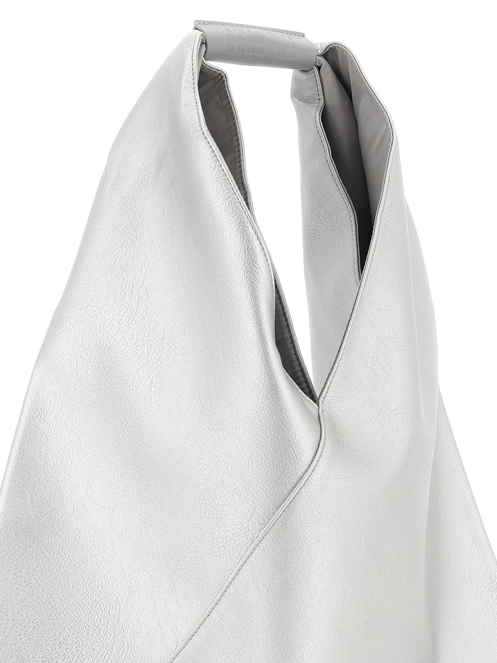MM6 Maison Margiela Silver Polyethylene Women's Handbag