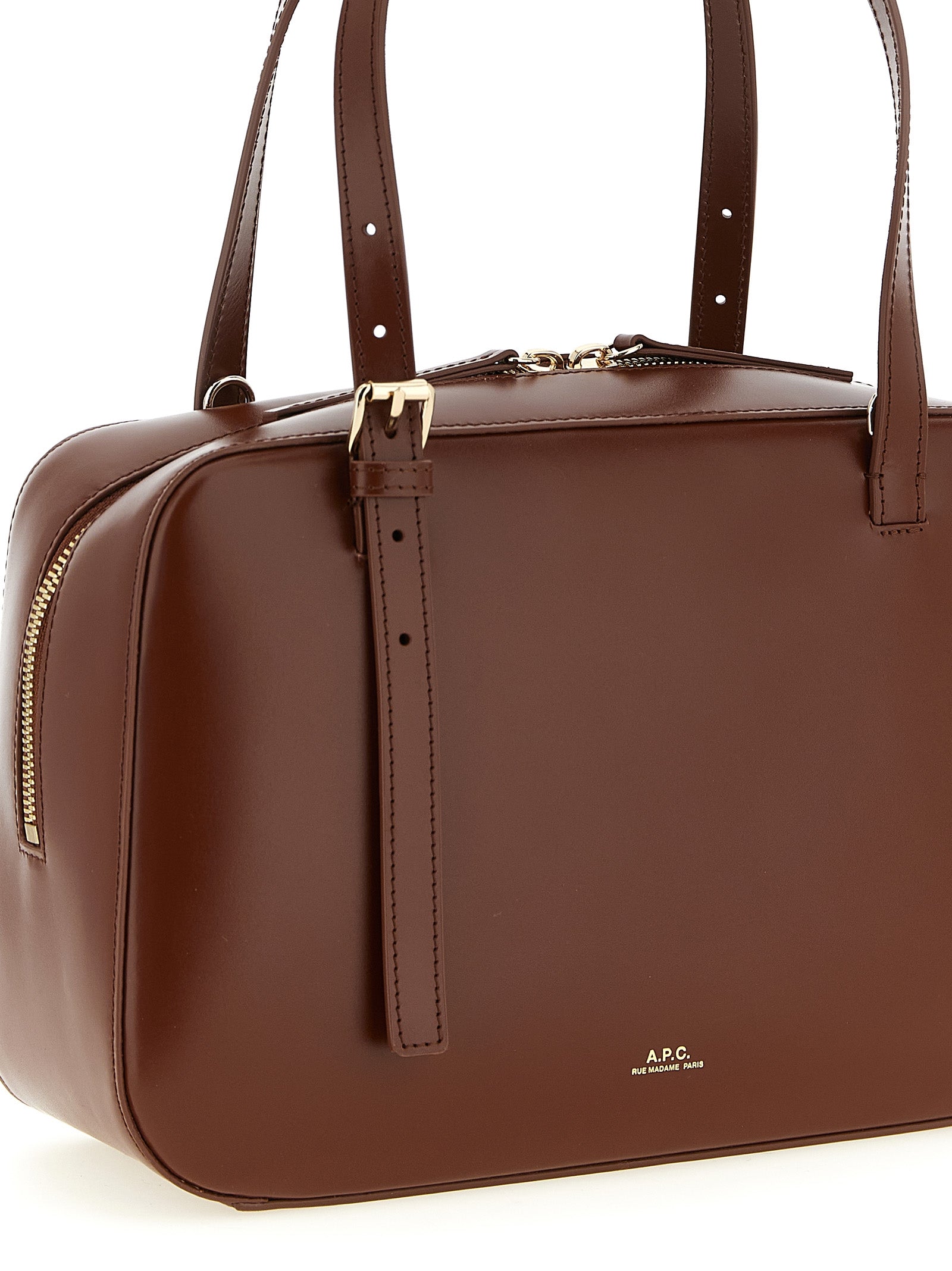 A.P.C. Brown Cowhide Women's Handbag
