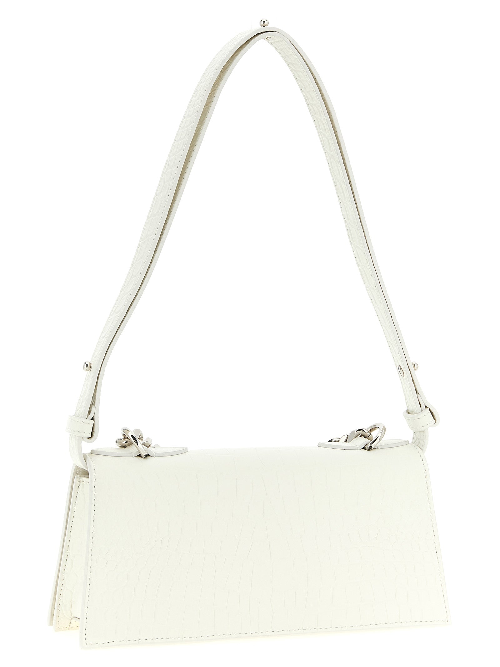 Alexander McQueen White Calfskin Shoulder Women's Bag