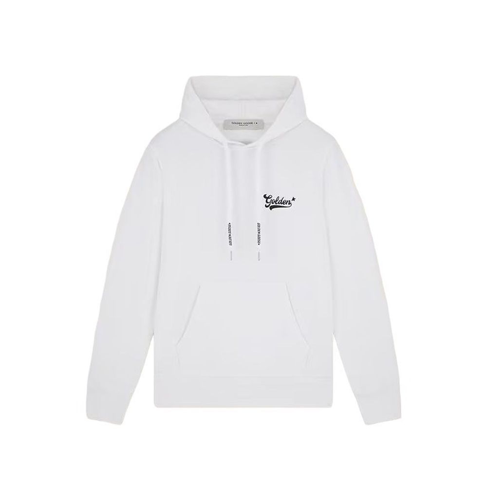Golden Goose White Cotton Men's Sweatshirt