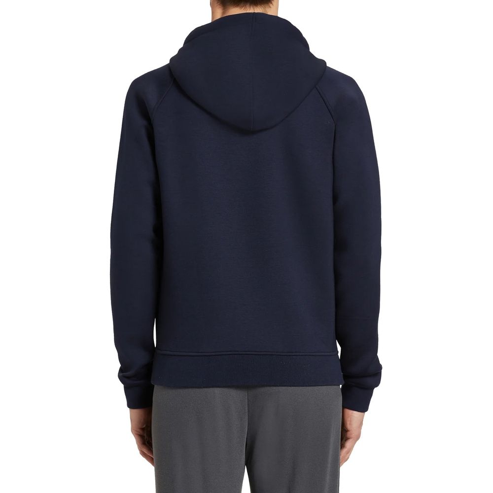 KNT KITON Blue Elastane Men's Sweatshirt