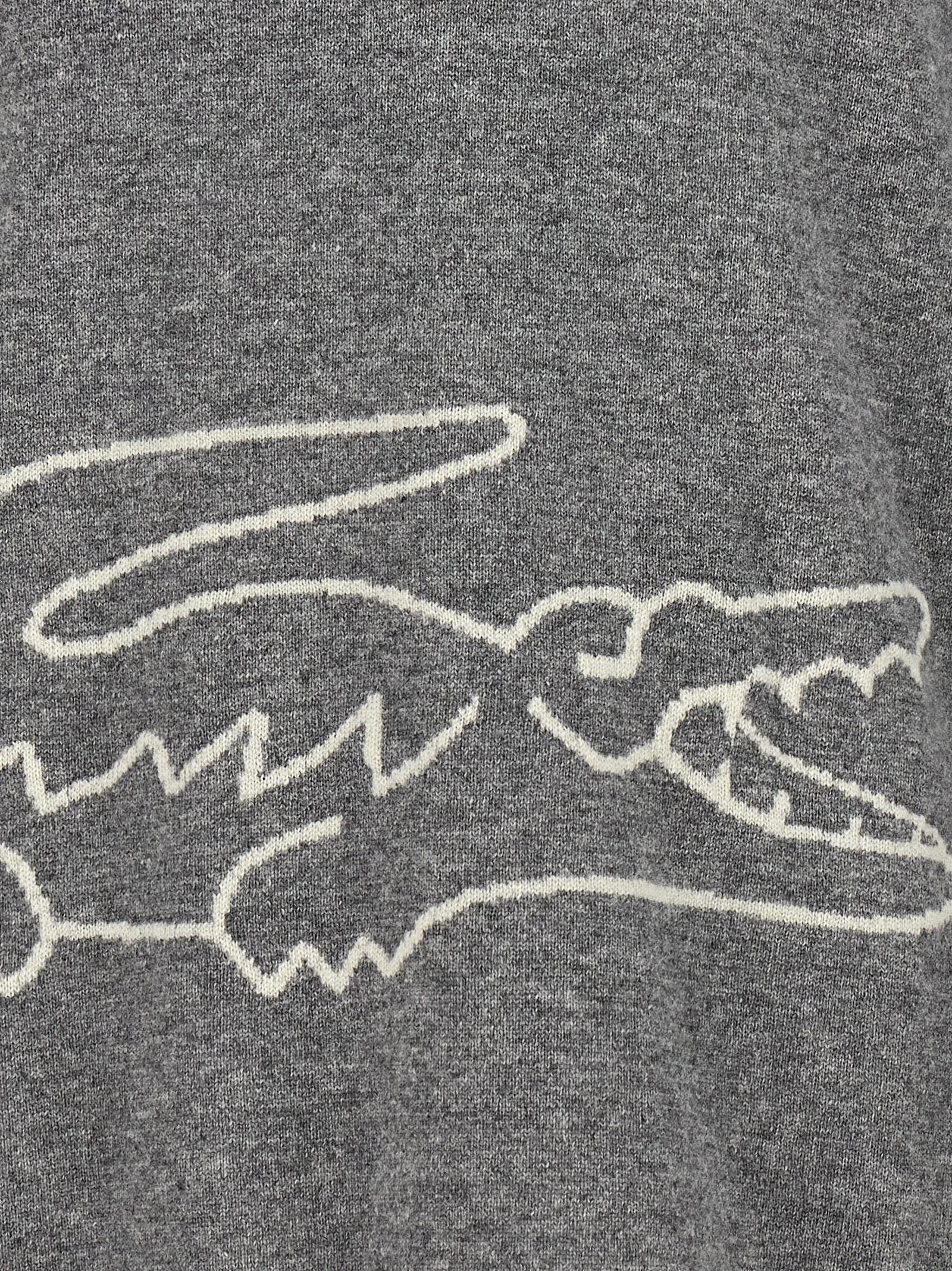 Comme Des Garçons Gray Wool Men's Cardigan