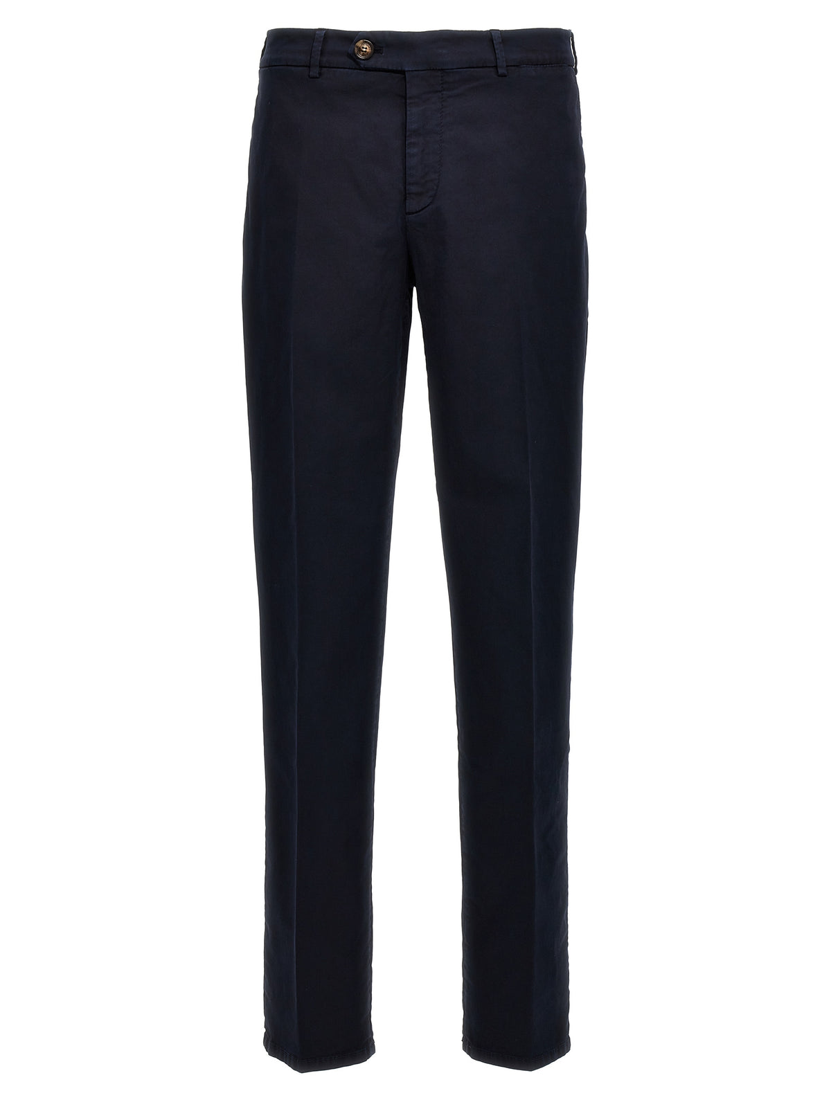 Brunello Cucinelli Blue Cotton Casual Men's Pants
