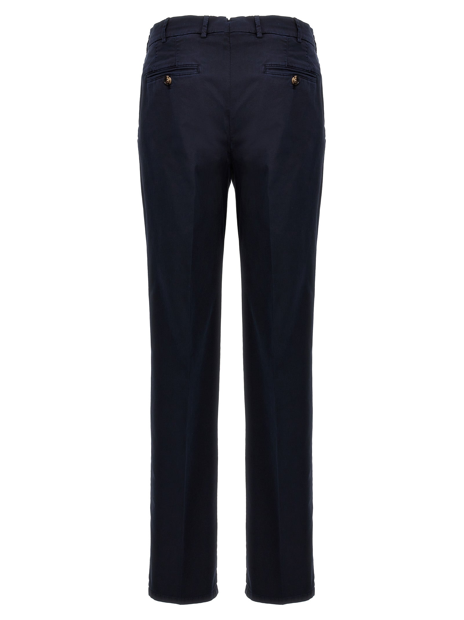 Brunello Cucinelli Blue Cotton Casual Men's Pants