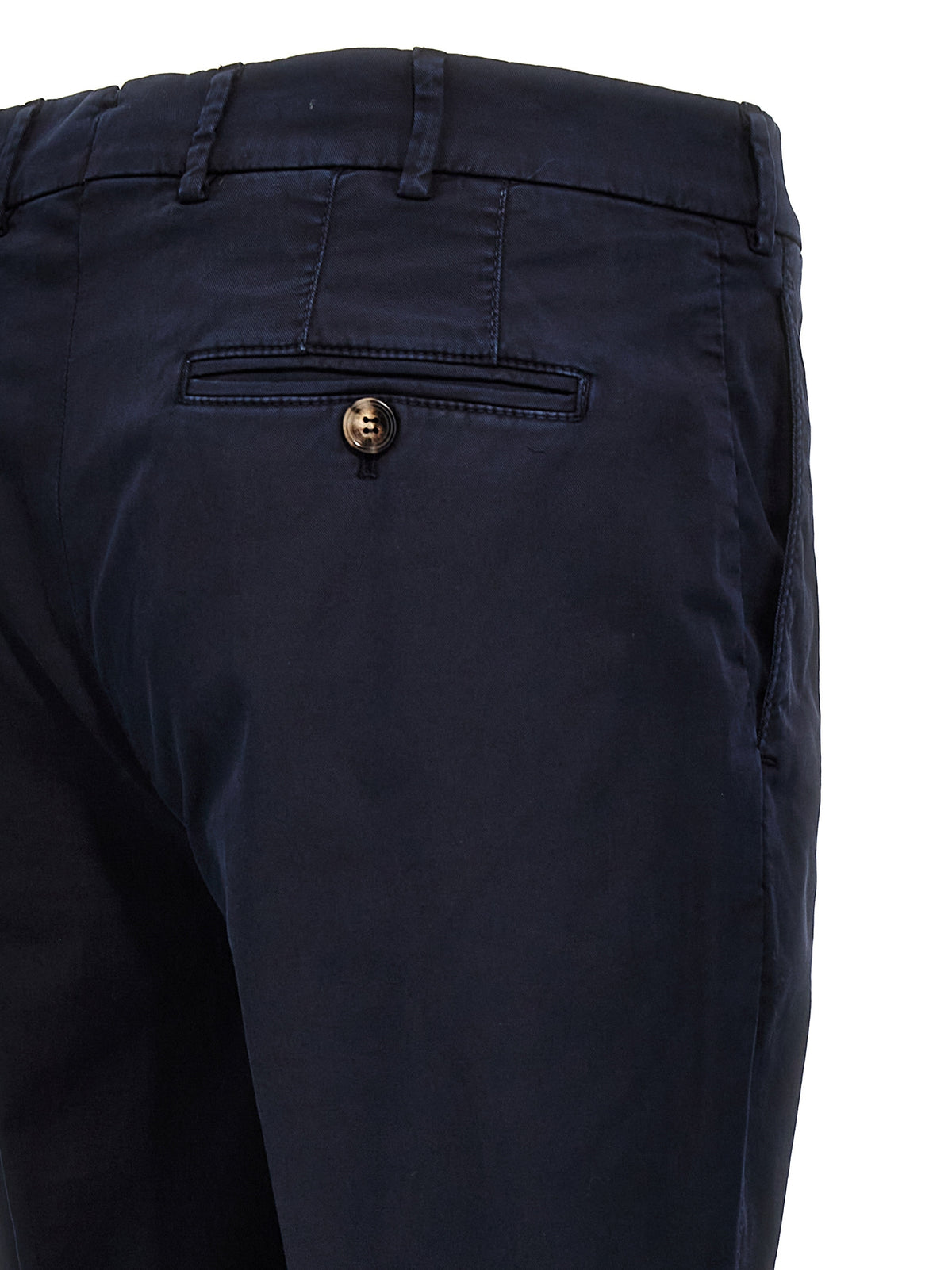 Brunello Cucinelli Blue Cotton Casual Men's Pants