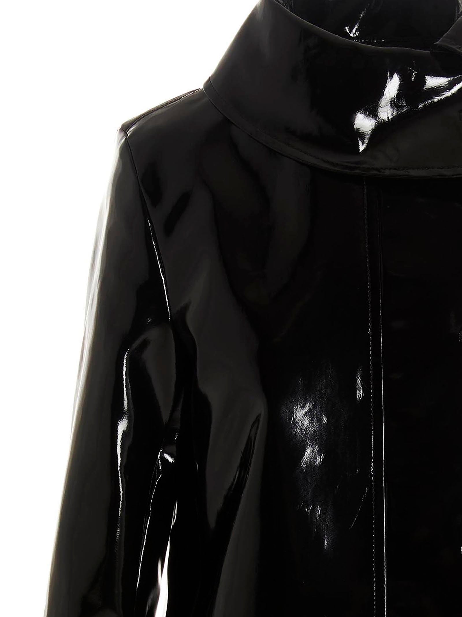 Raf Simons Black Cotton Women's Coat