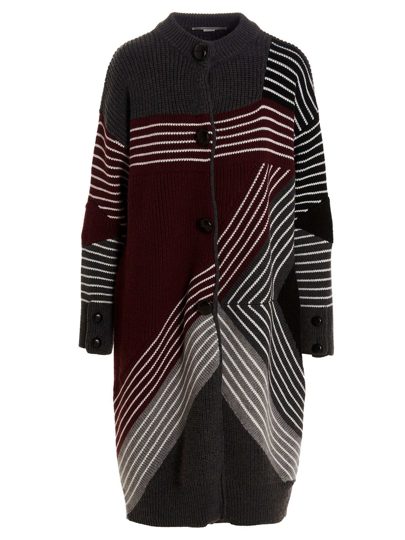 Stella McCartney Multicolor Virgin Wool Women's Coat