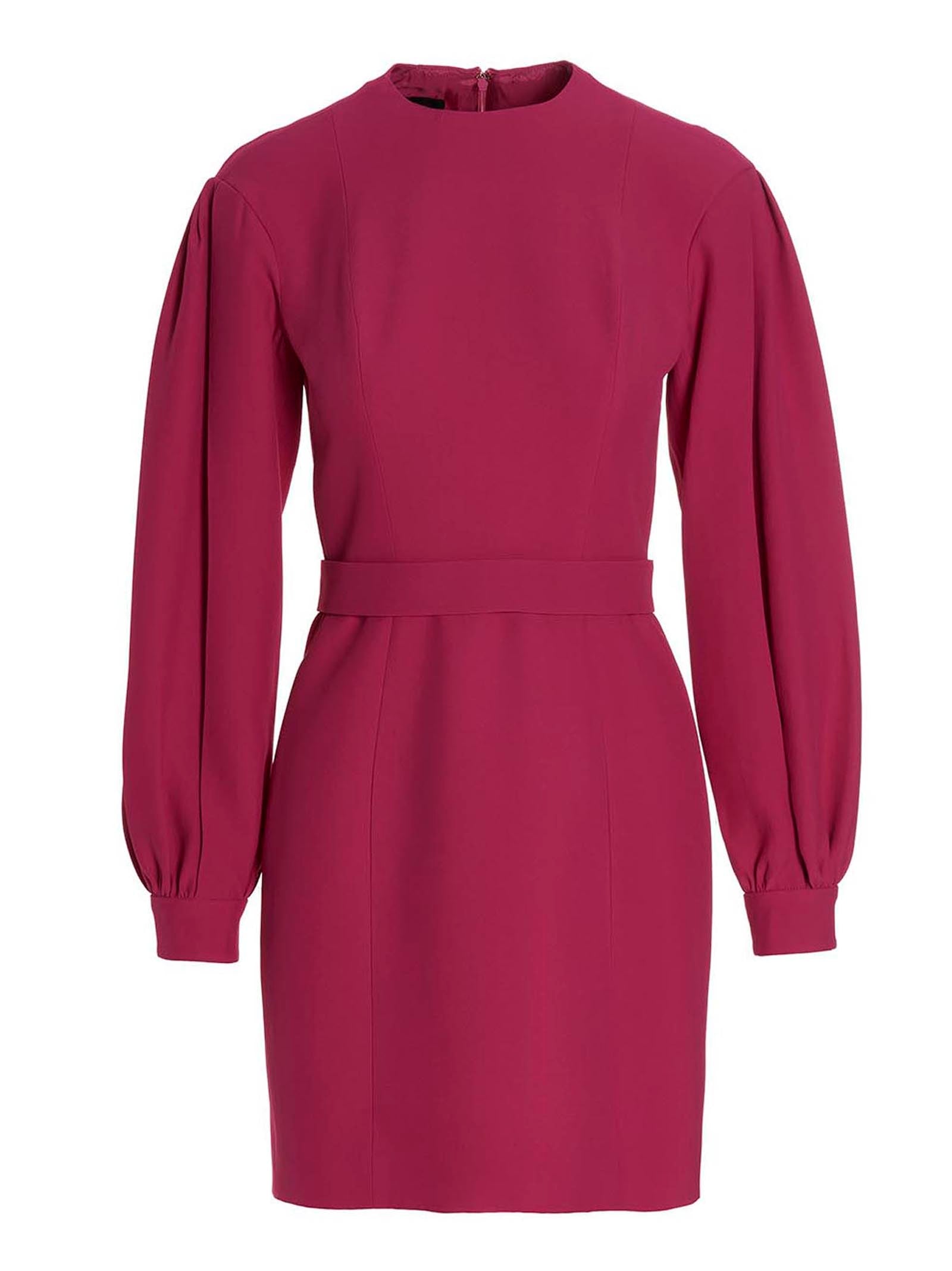 Giovanni Bedin Fuchsia Viscose Short Women's Dress