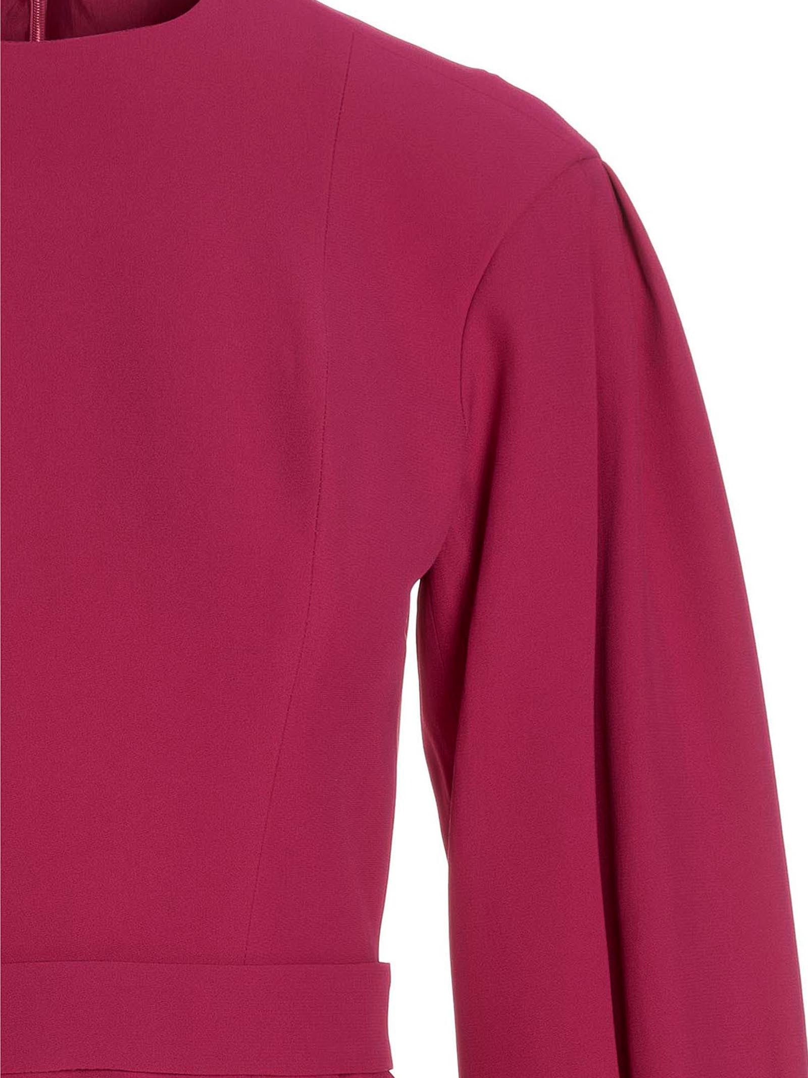 Giovanni Bedin Fuchsia Viscose Short Women's Dress