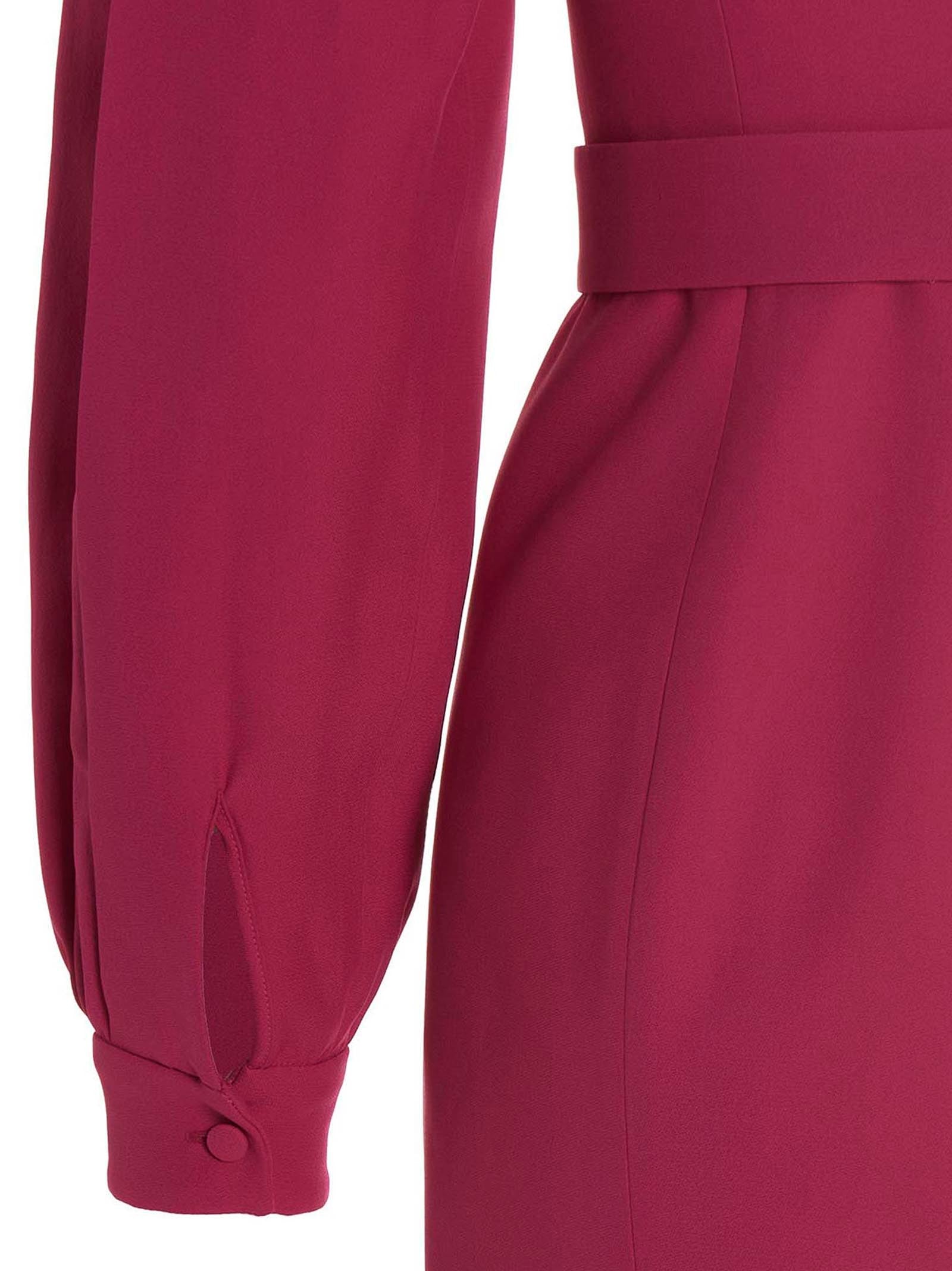 Giovanni Bedin Fuchsia Viscose Short Women's Dress
