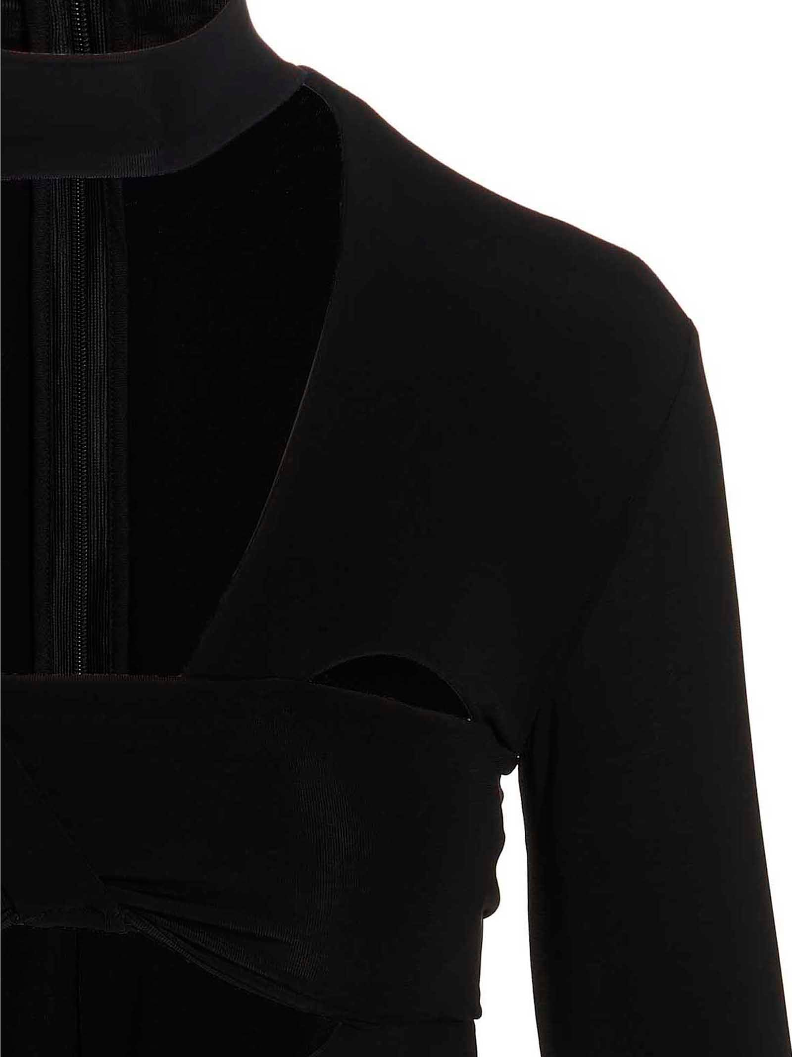 Ambush Black Viscose Women's Bodysuit