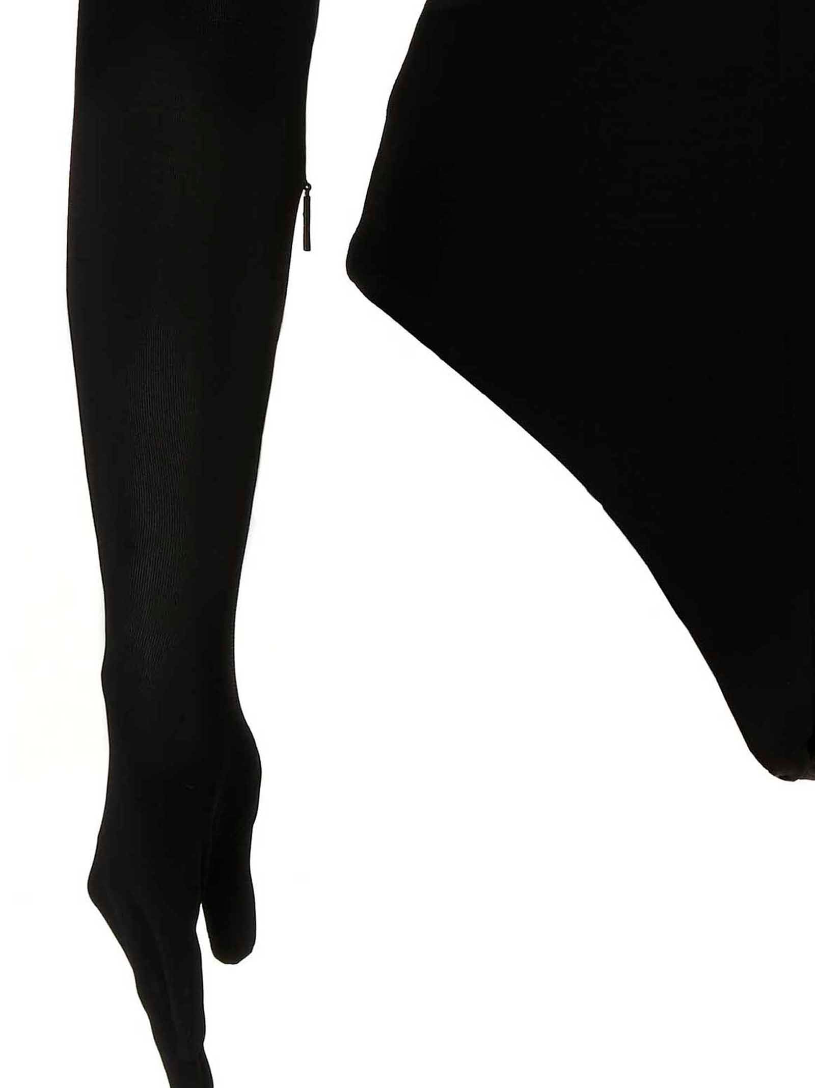 Ambush Black Viscose Women's Bodysuit