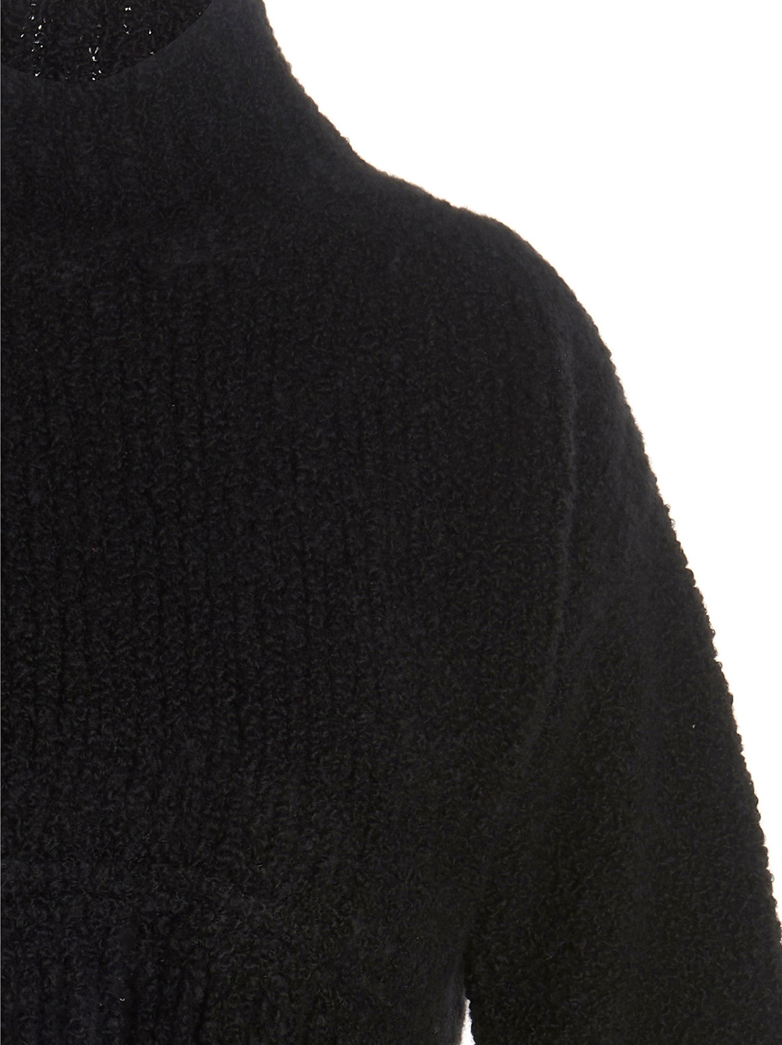 MIXIK Black Cashmere Women's Cardigan