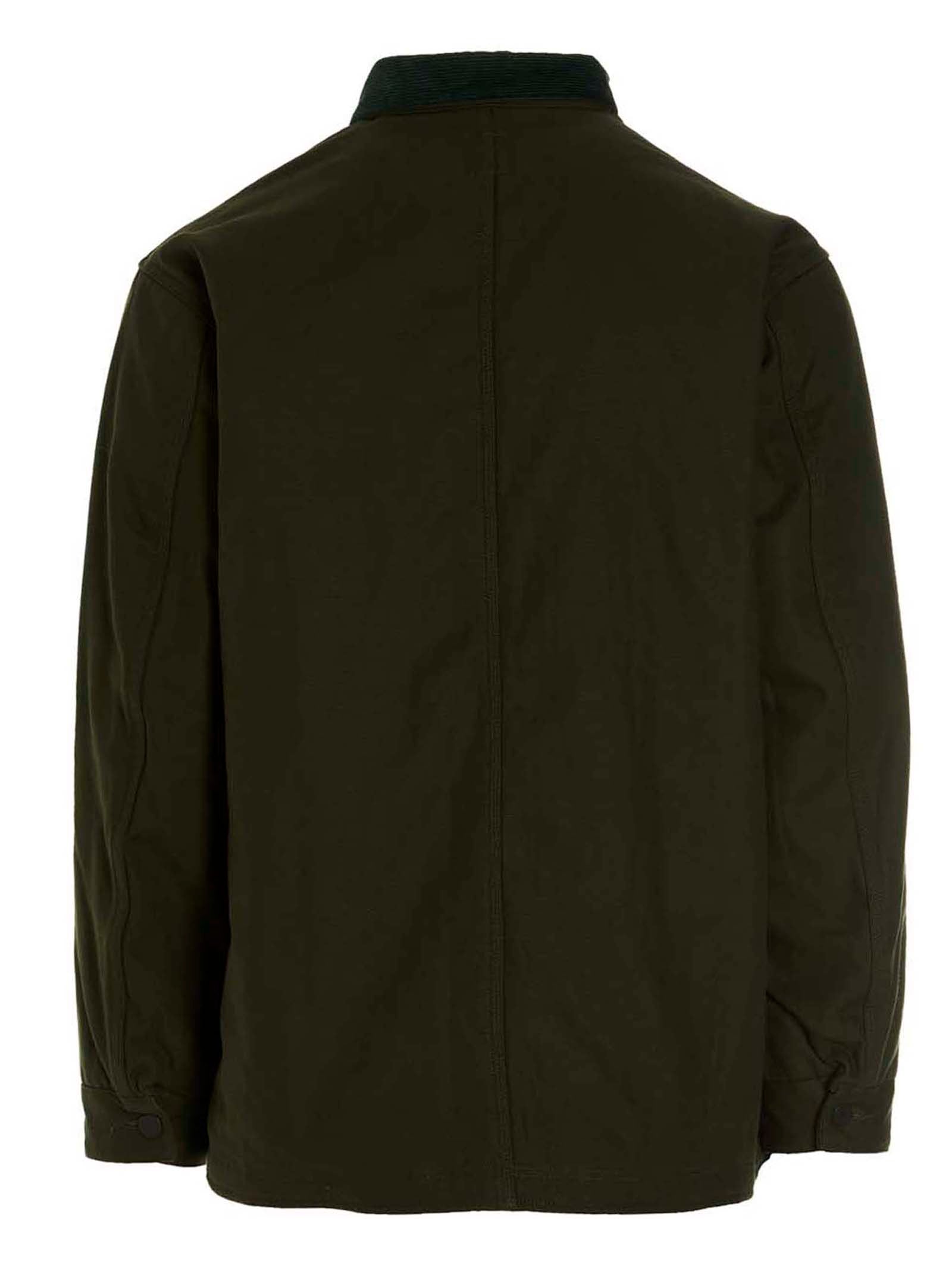SOUTH2 WEST8 Bicolor Cotton Full-Length Men's Jacket