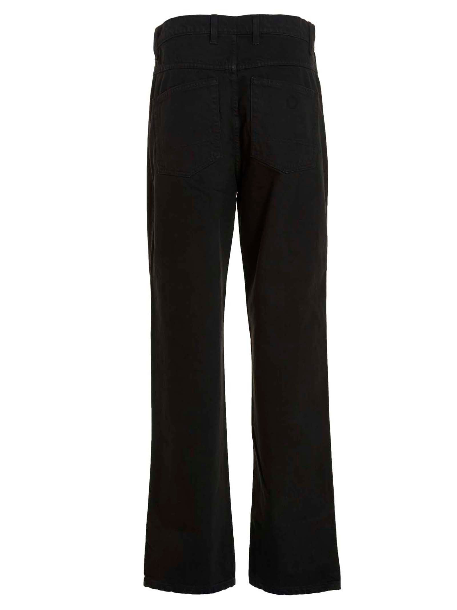 Objects IV Life Gray Cotton Straight-Leg Men's Jeans