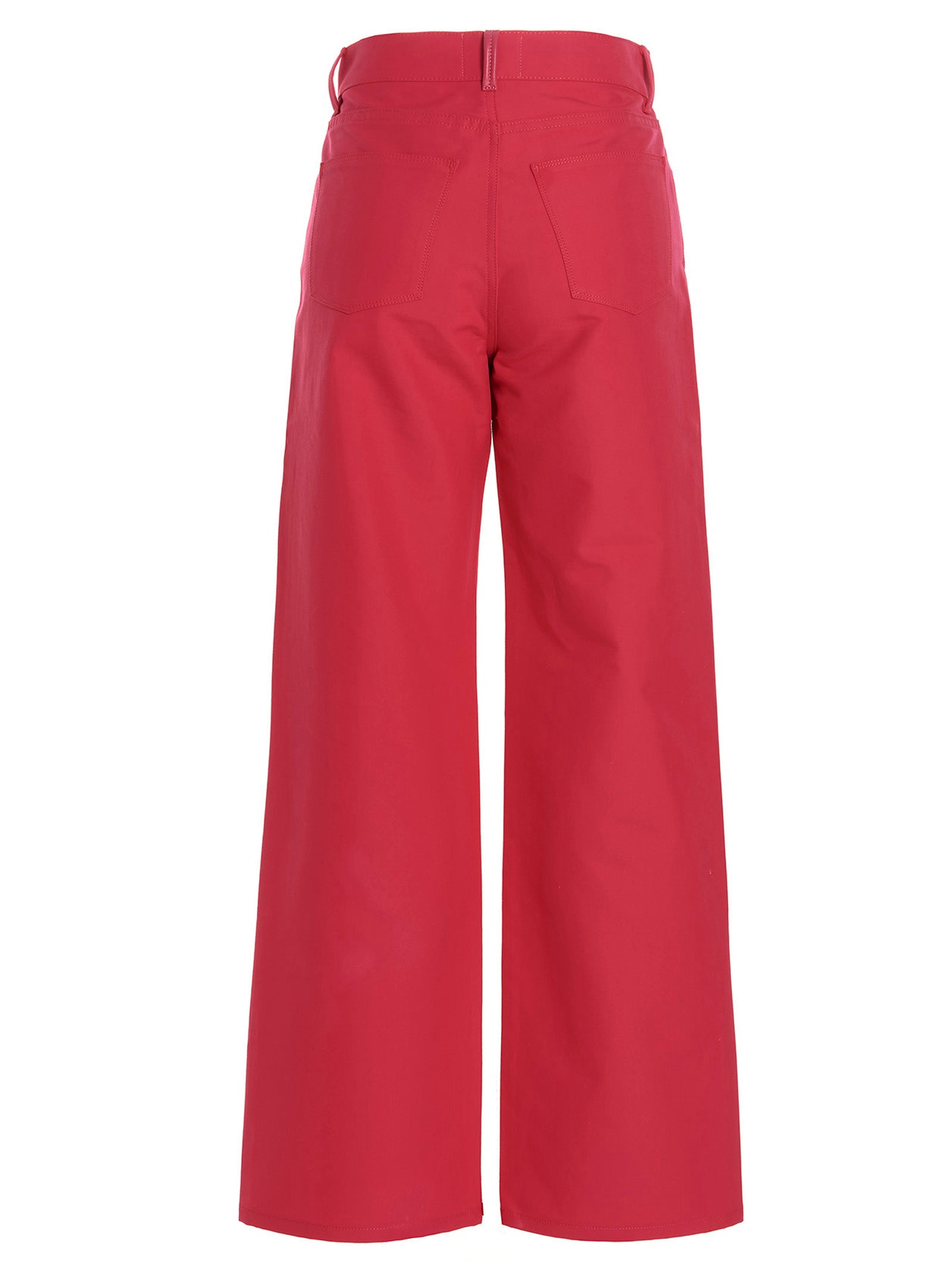 Wandler Fuchsia Cotton Casual Women's Pants