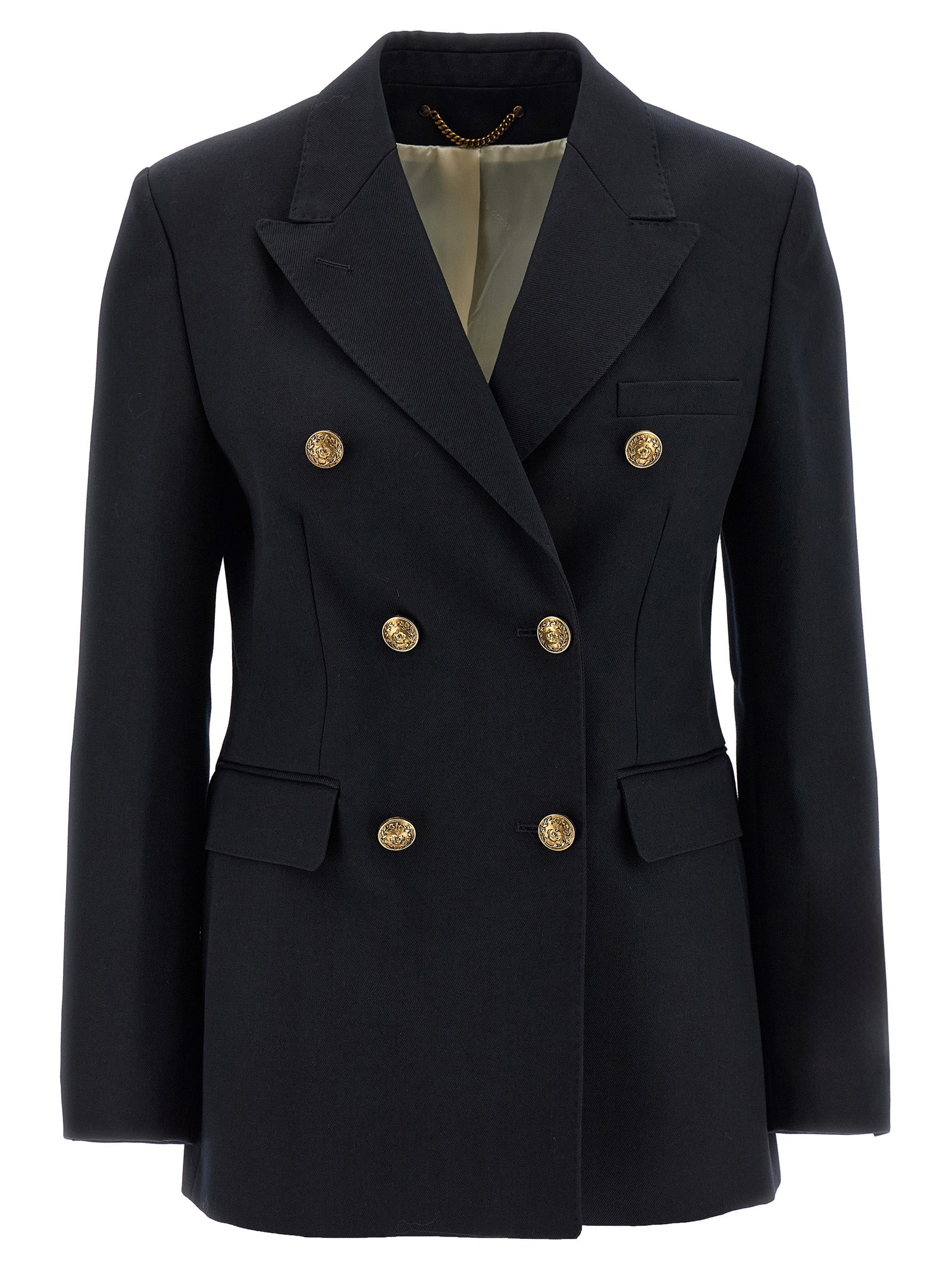 Golden Goose Blue Polyester Women's Blazer