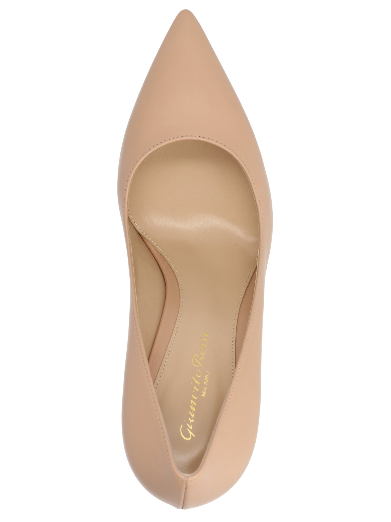 Gianvito Rossi Beige Calfskin High Heel Women's Pumps