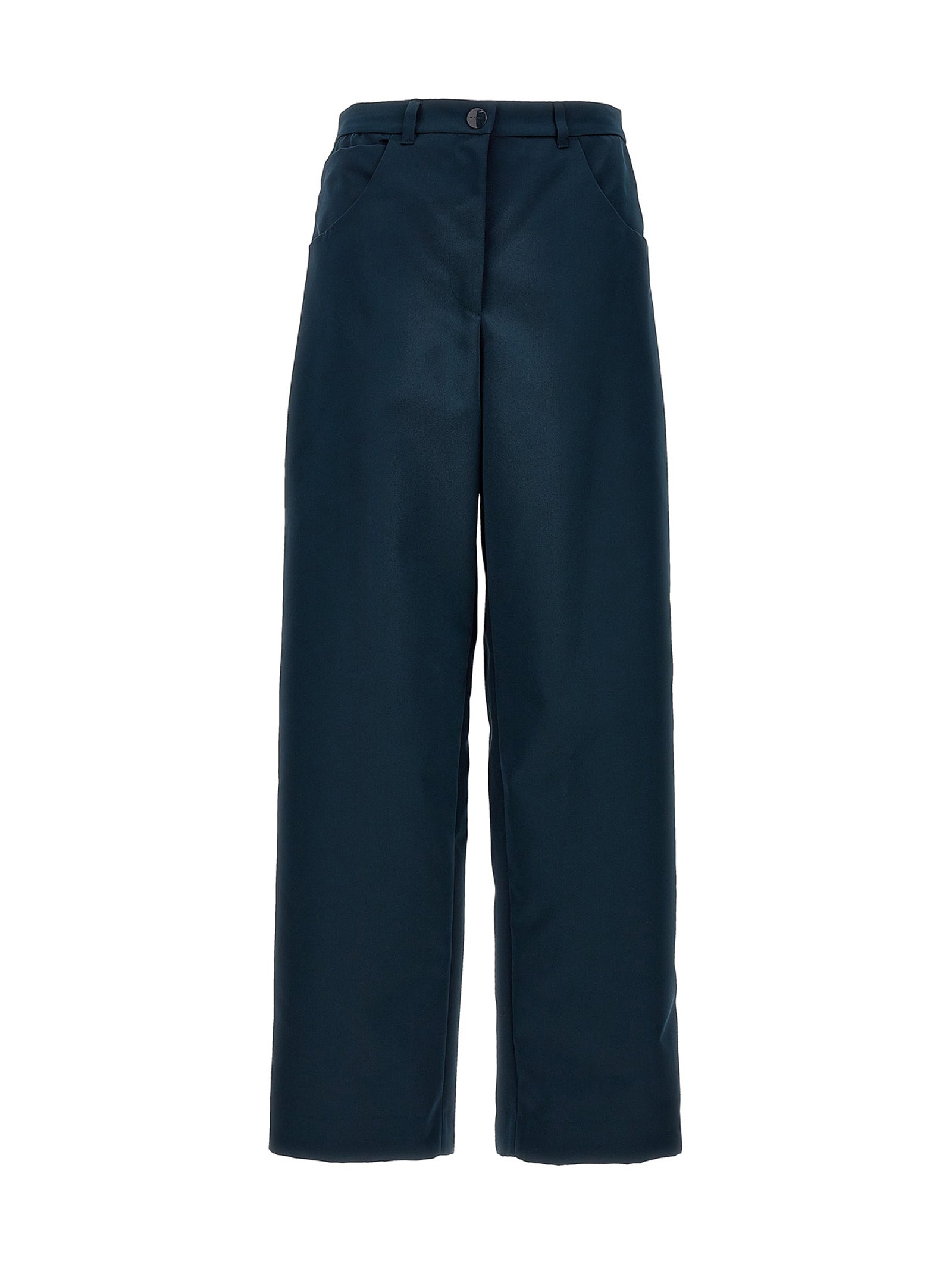 Etro Blue Polyester Cargo Women's Pants