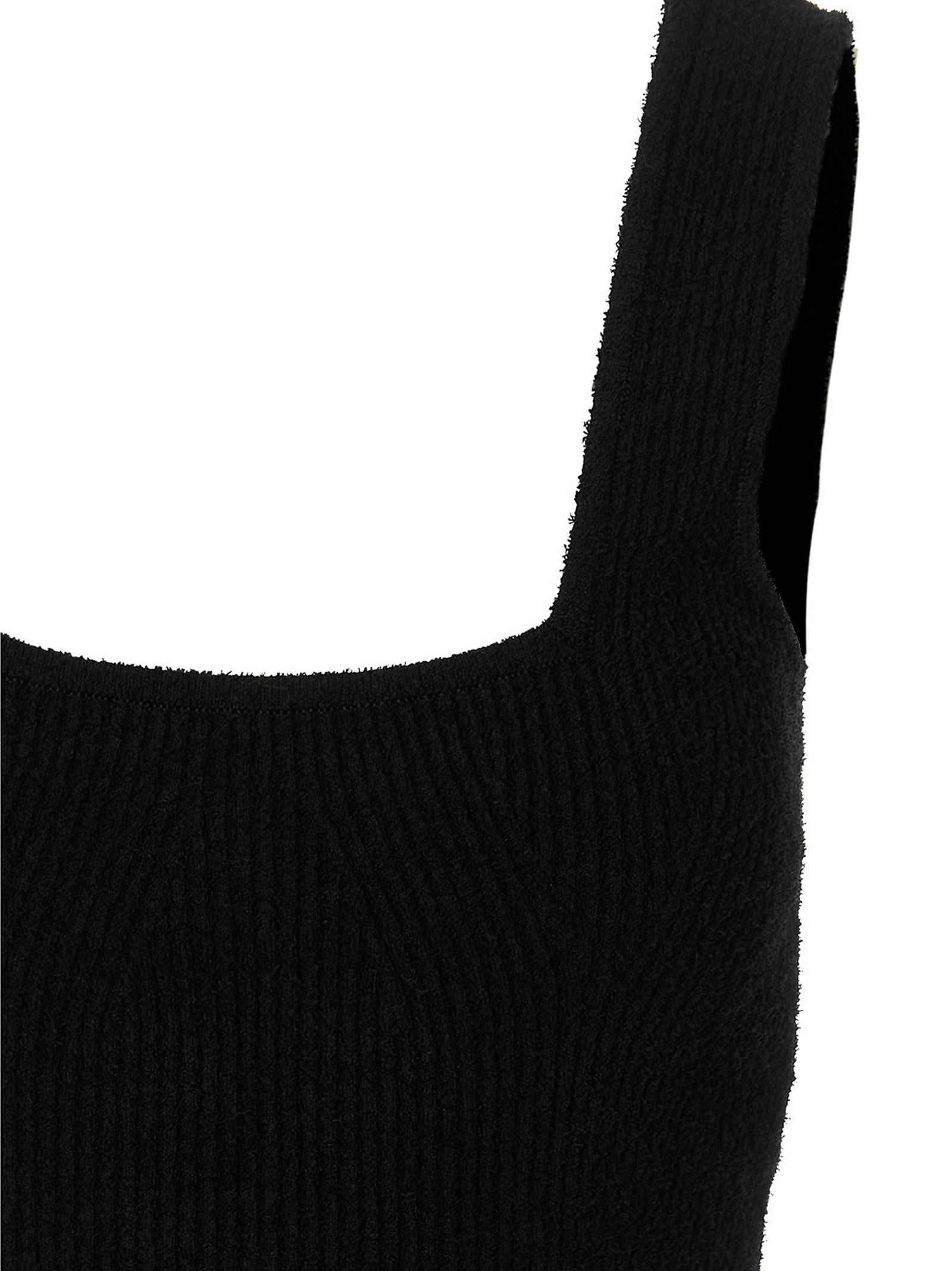 Wardrobe.Nyc Black Cotton Midi Women's Dress