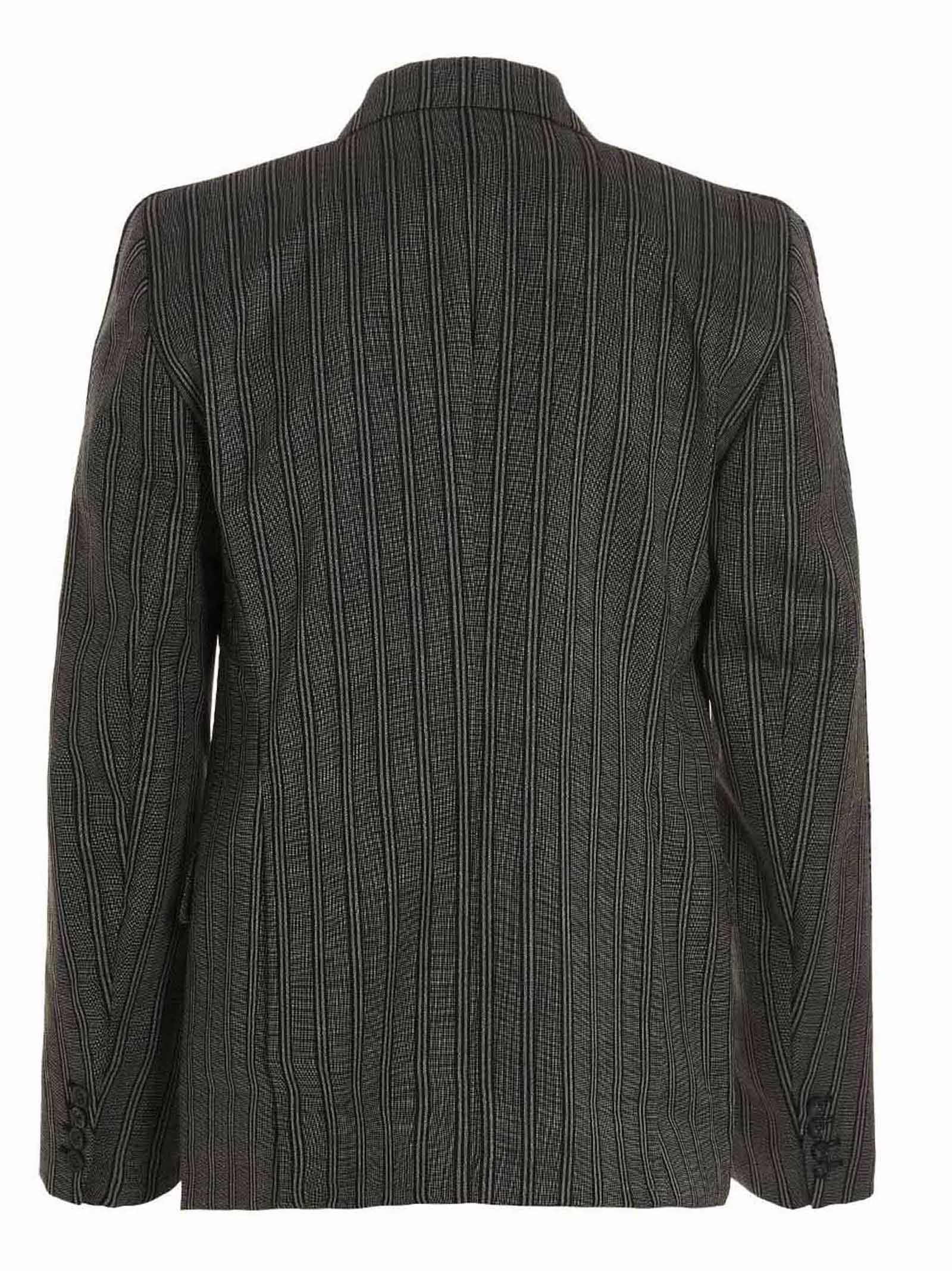 VTMNTS Black Virgin Wool Men's Blazer