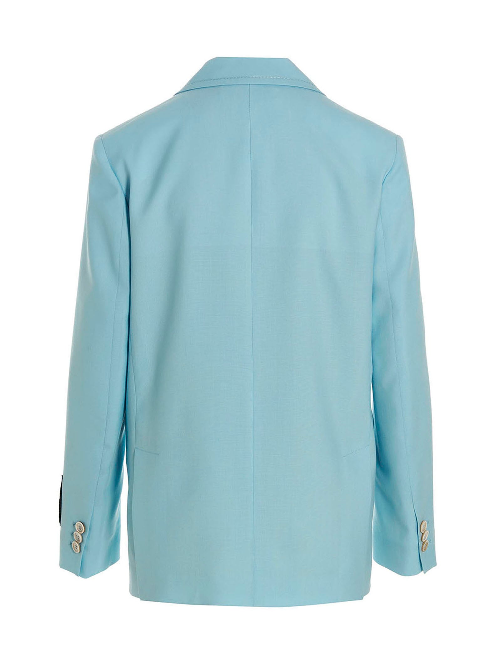 Marni Blue Virgin Wool Women's Blazer