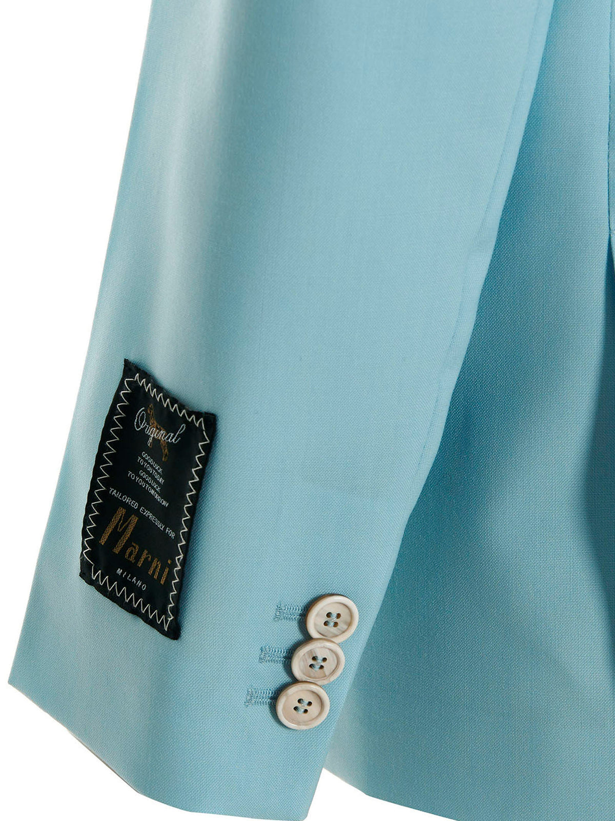 Marni Blue Virgin Wool Women's Blazer