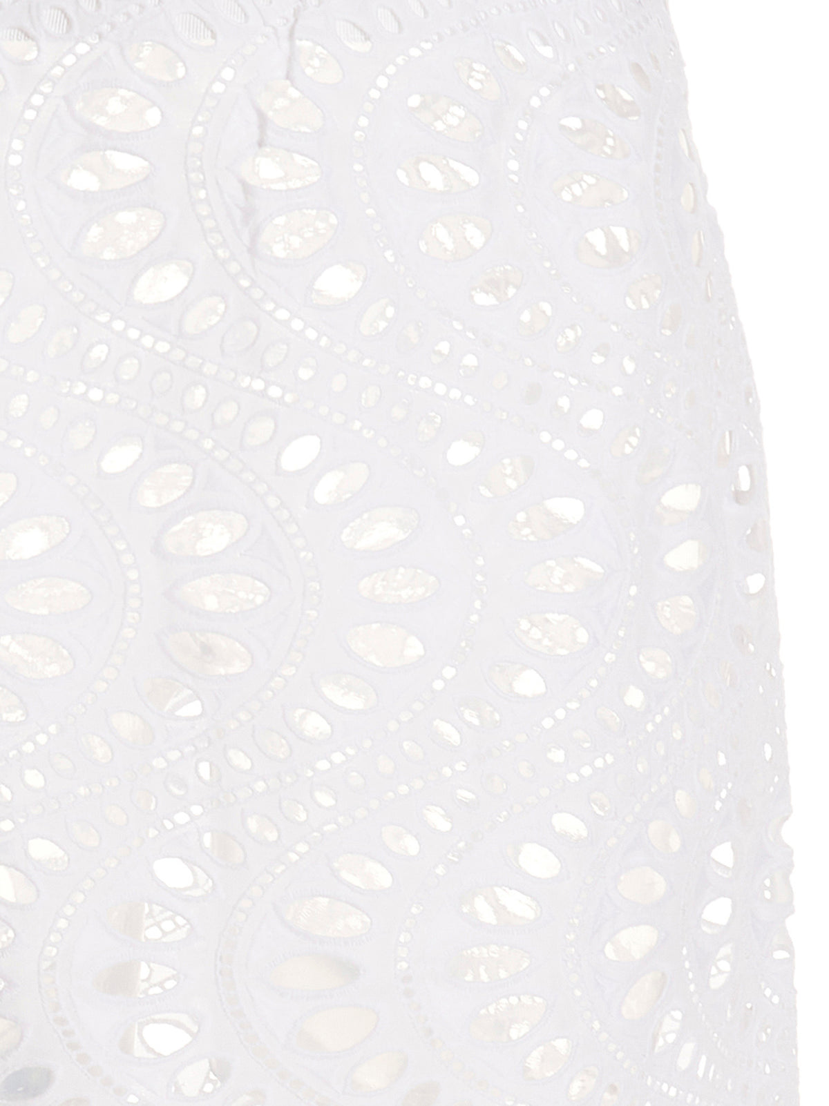 Giambattista Valli White Cotton Mini Women's Skirt