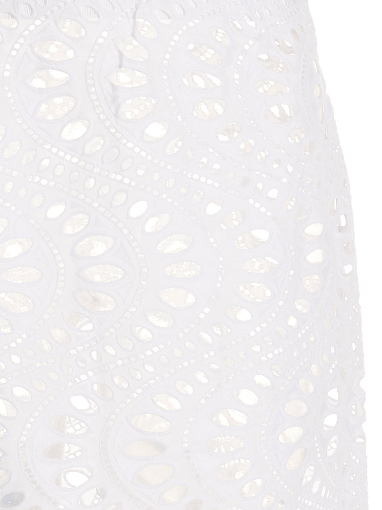 Giambattista Valli White Cotton Mini Women's Skirt