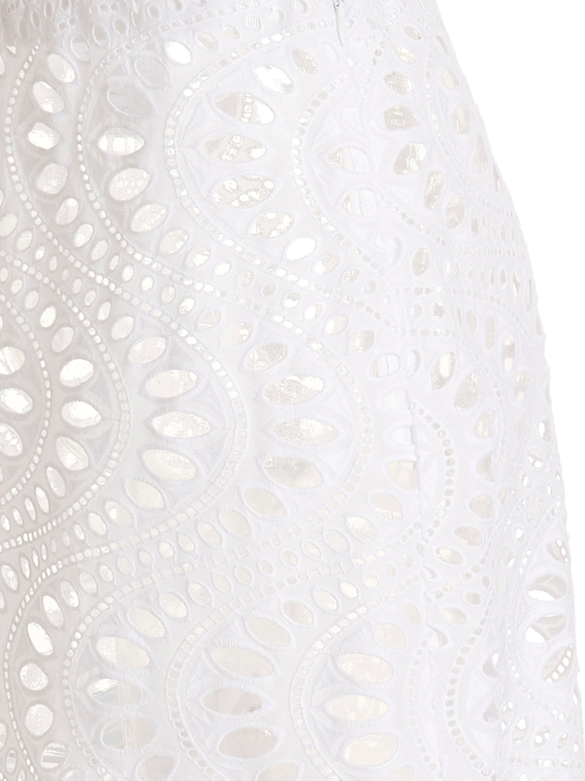 Giambattista Valli White Cotton Mini Women's Skirt