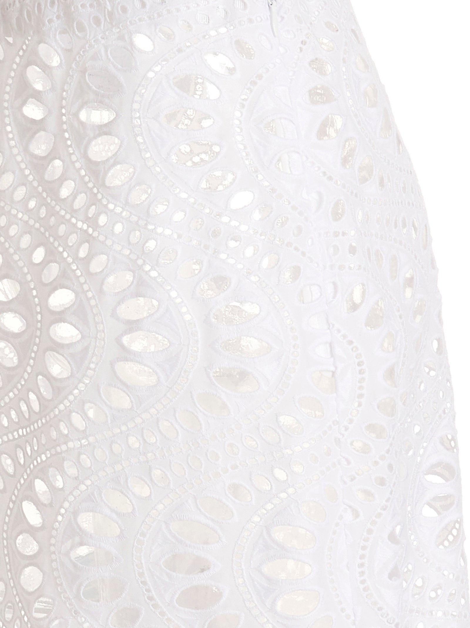 Giambattista Valli White Cotton Mini Women's Skirt