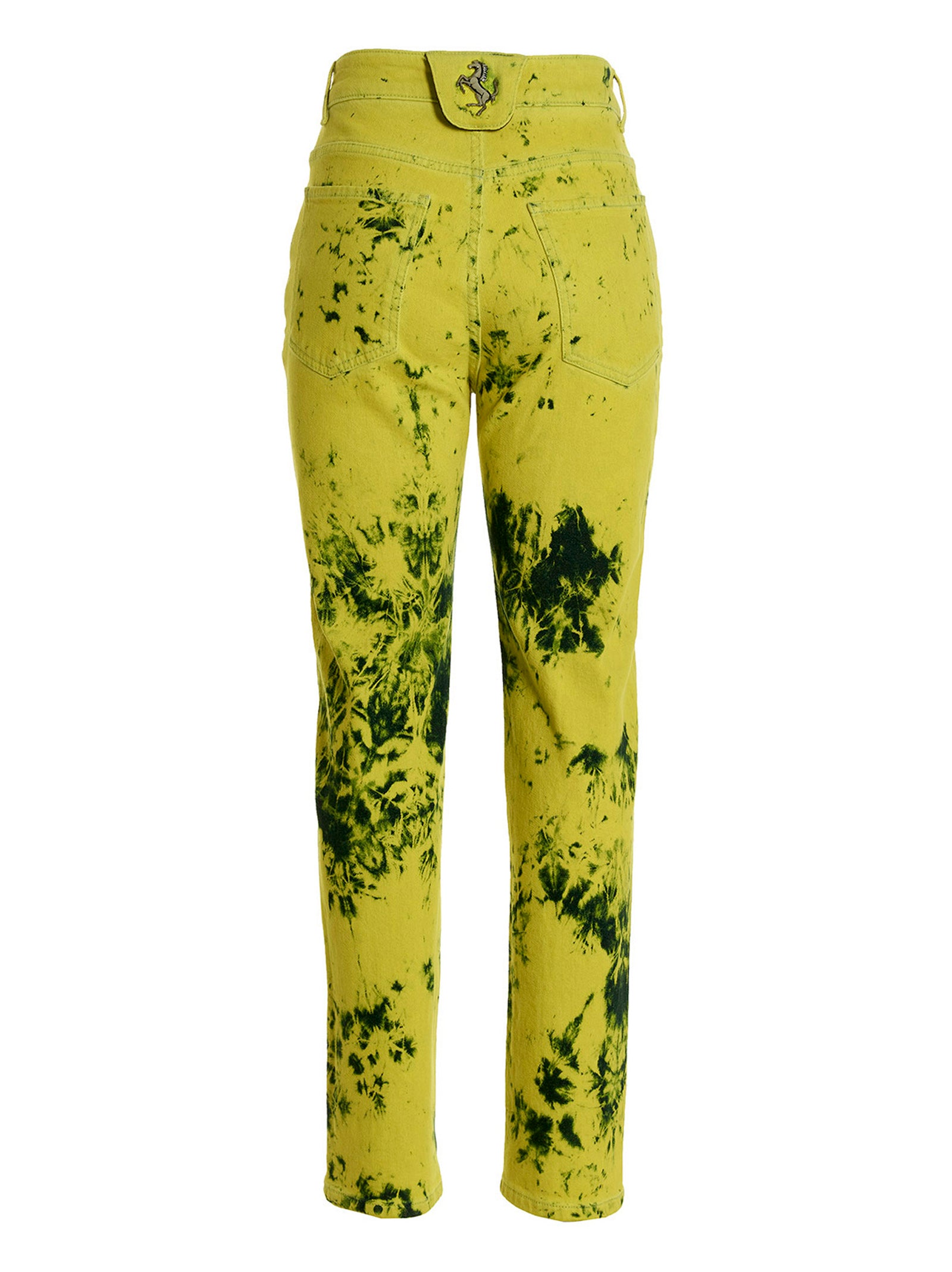 Ferrari Bicolor Cotton Jeans Women's Denim