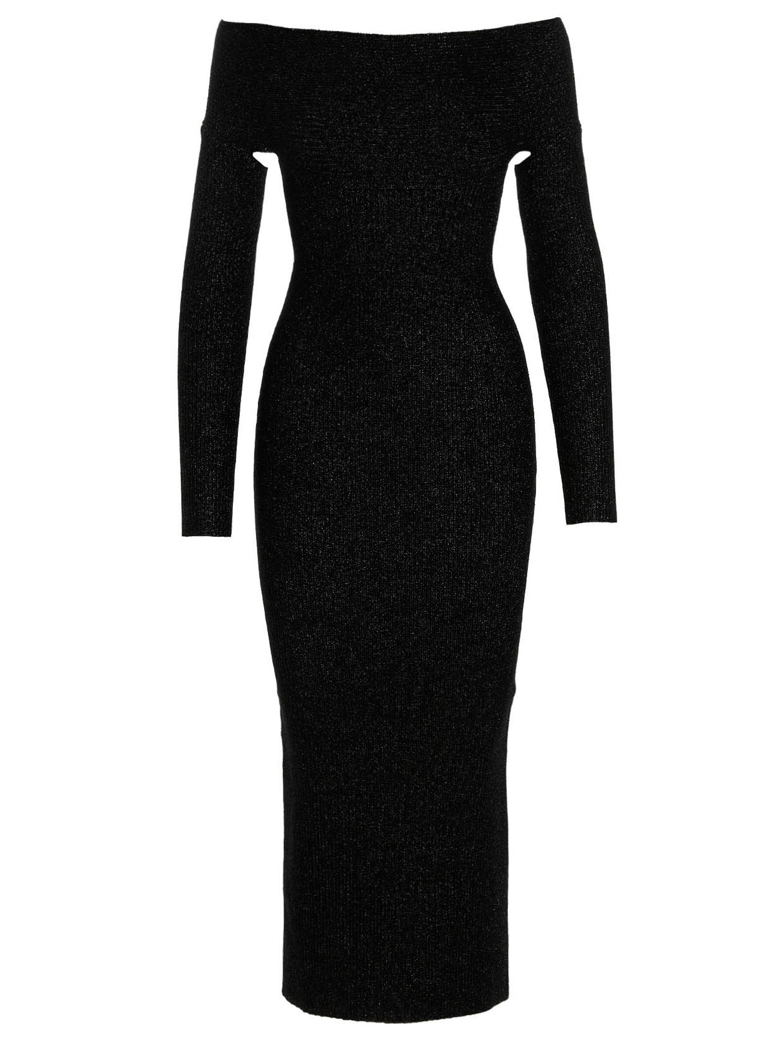 Khaite Gray Virgin Wool Midi Women's Skirt