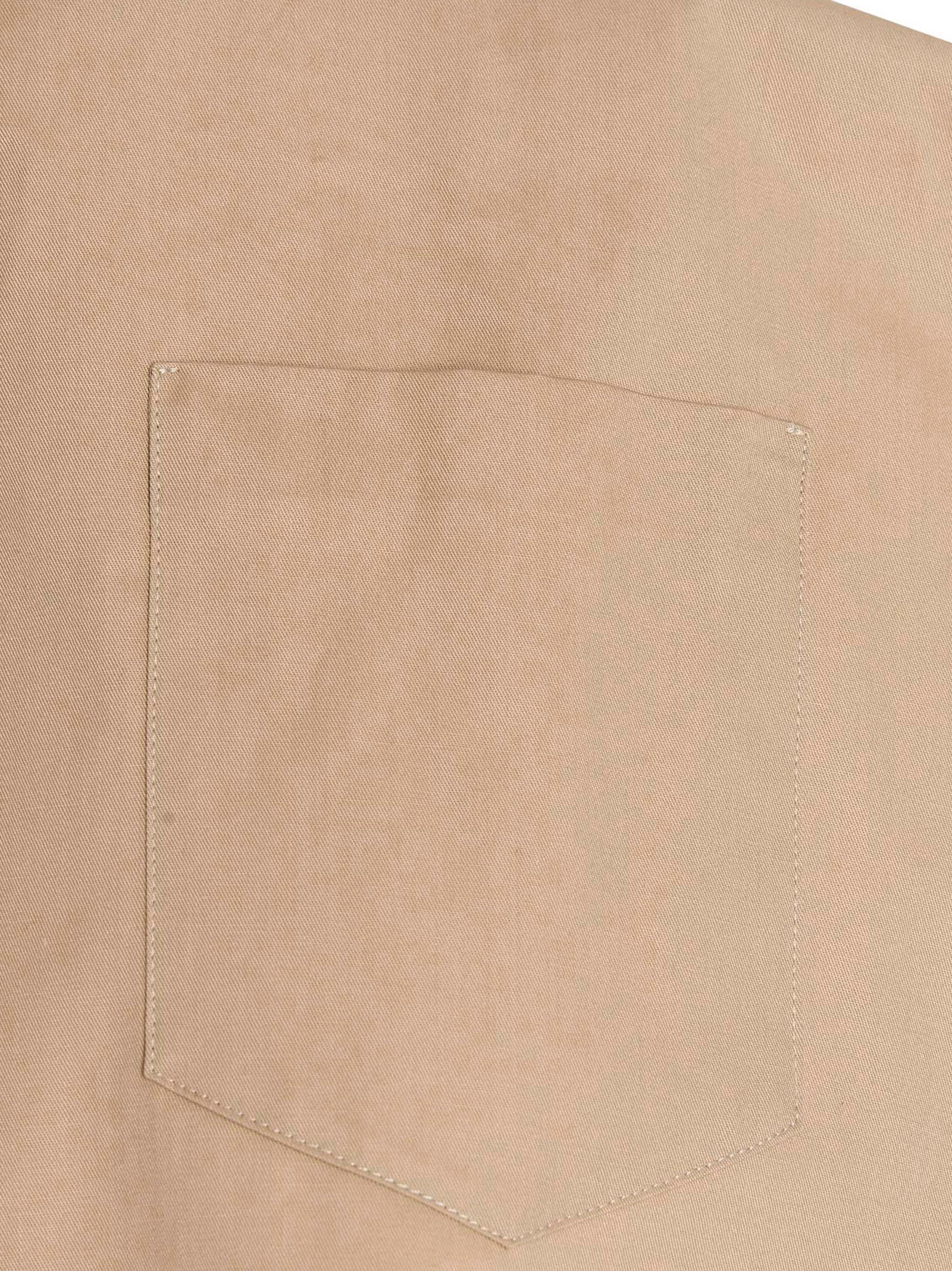 MAISON JEJIA Beige Cotton Women's Blouse