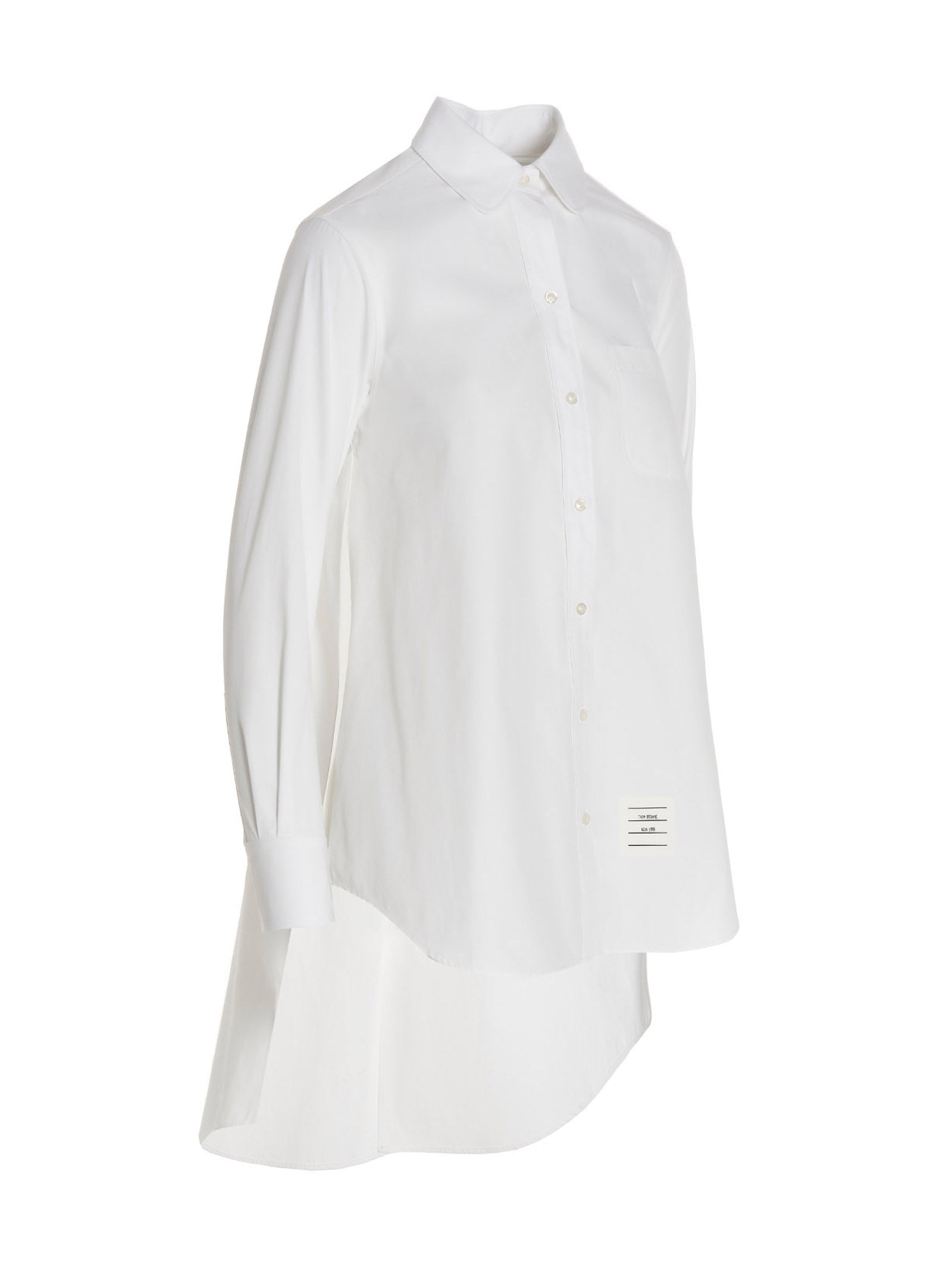 Thom Browne White Cotton Women's Blouse