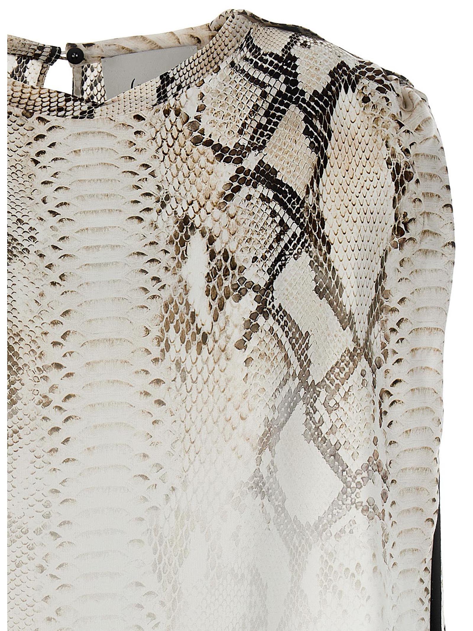 NUDE Multicolor Viscose Women's Blouse