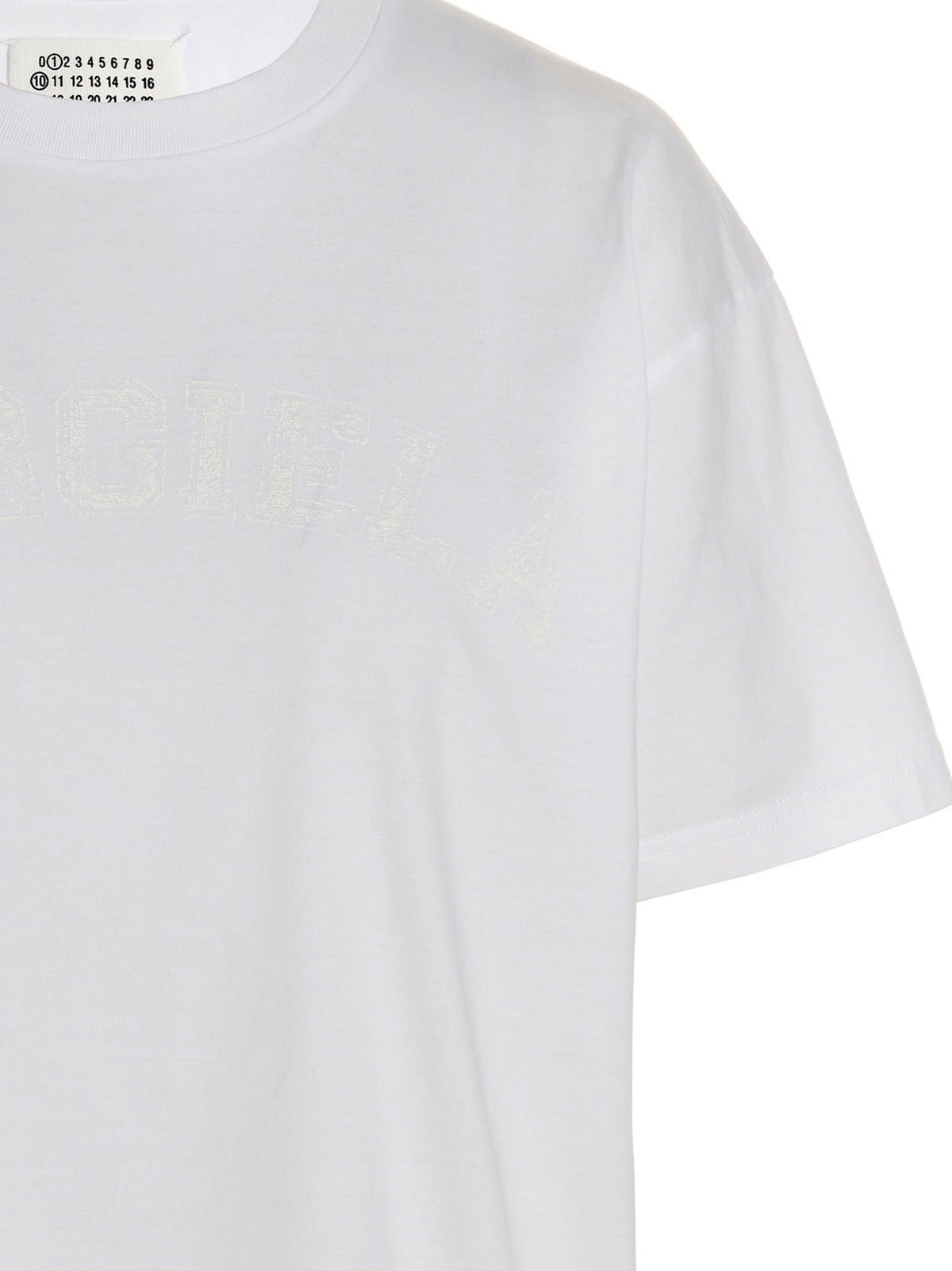 Maison Margiela White Cotton Women's T-Shirt