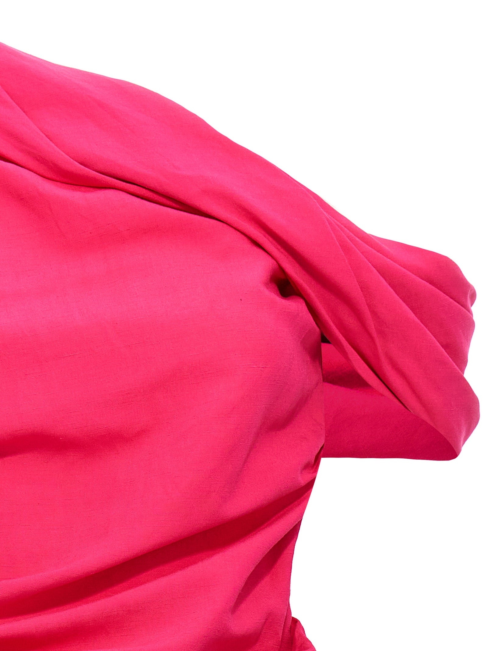 ROCHAS Fuchsia Viscose Short Women's Dress