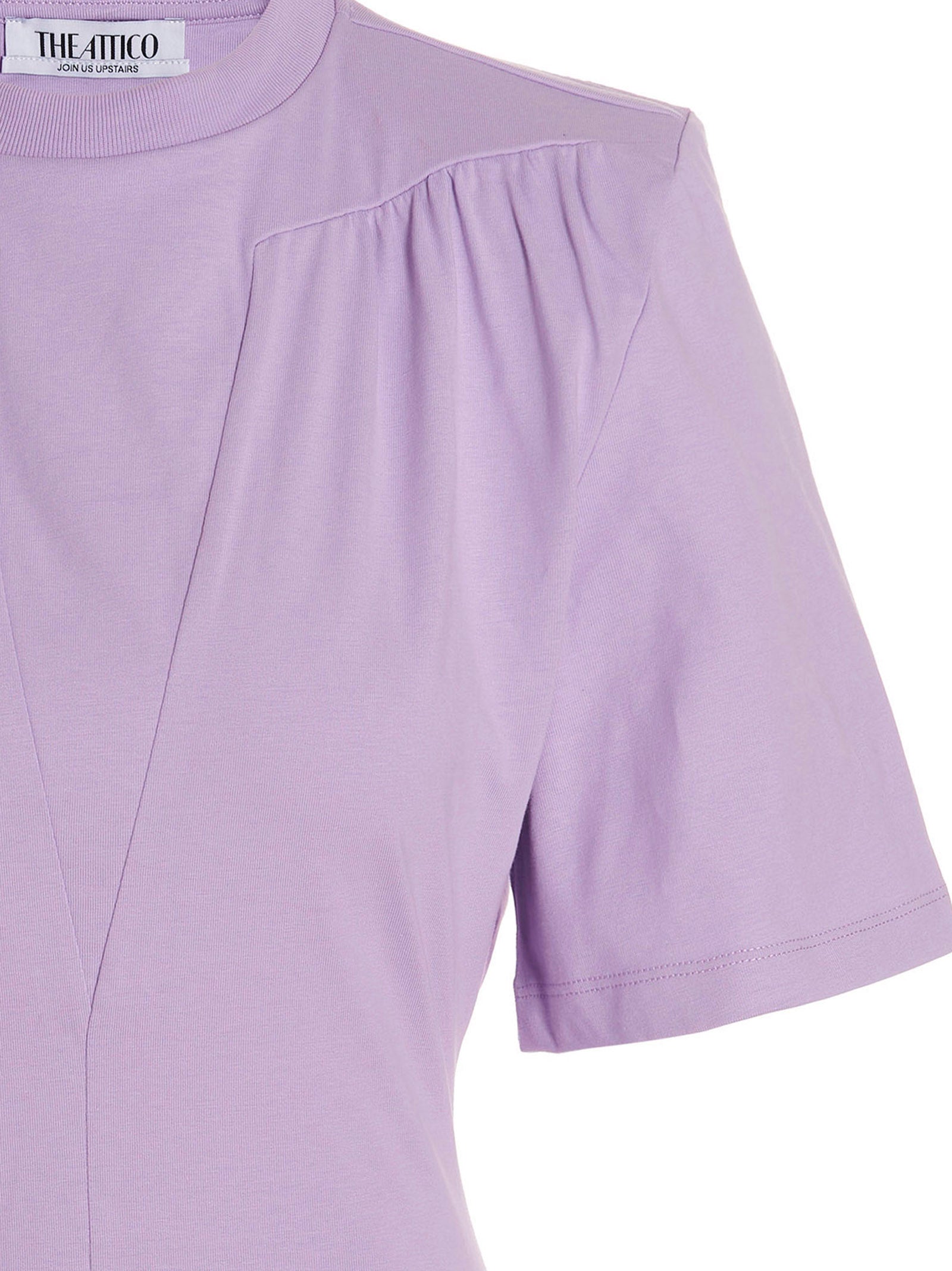 The Attico Purple Cotton Women's T-Shirt
