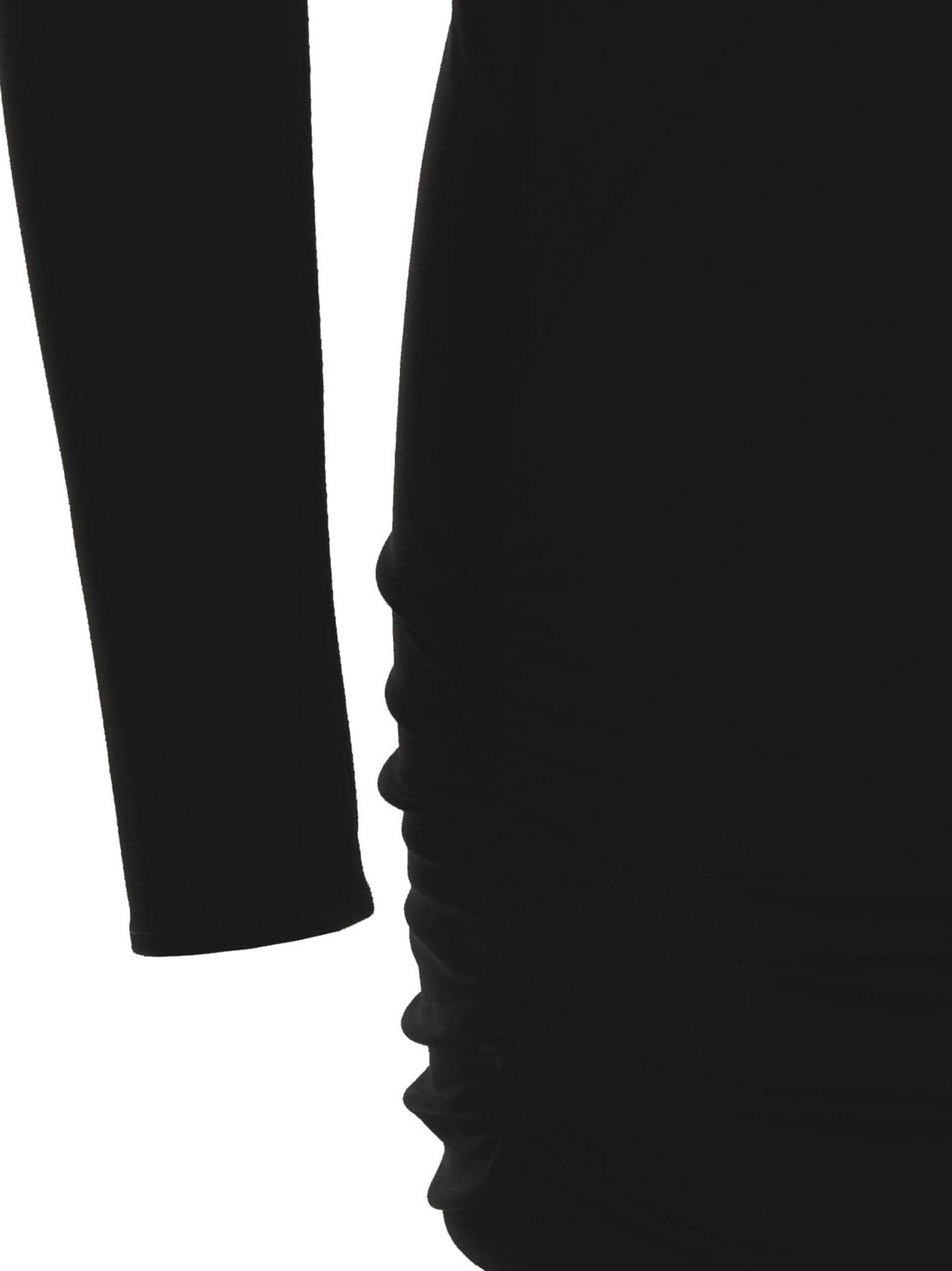 Versace Black Viscose Short Women's Dress