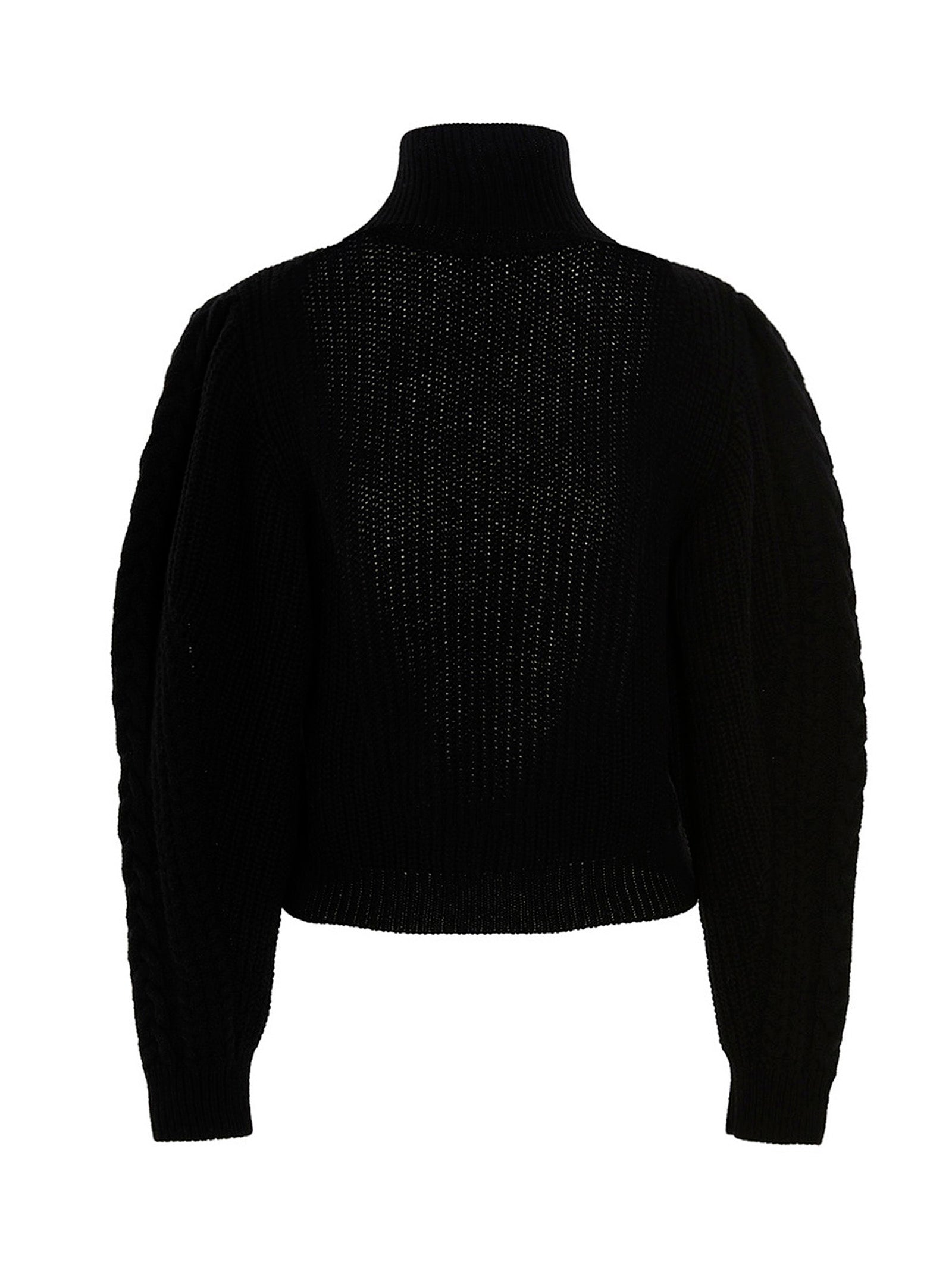 MIXIK Black Wool Women's Cardigan