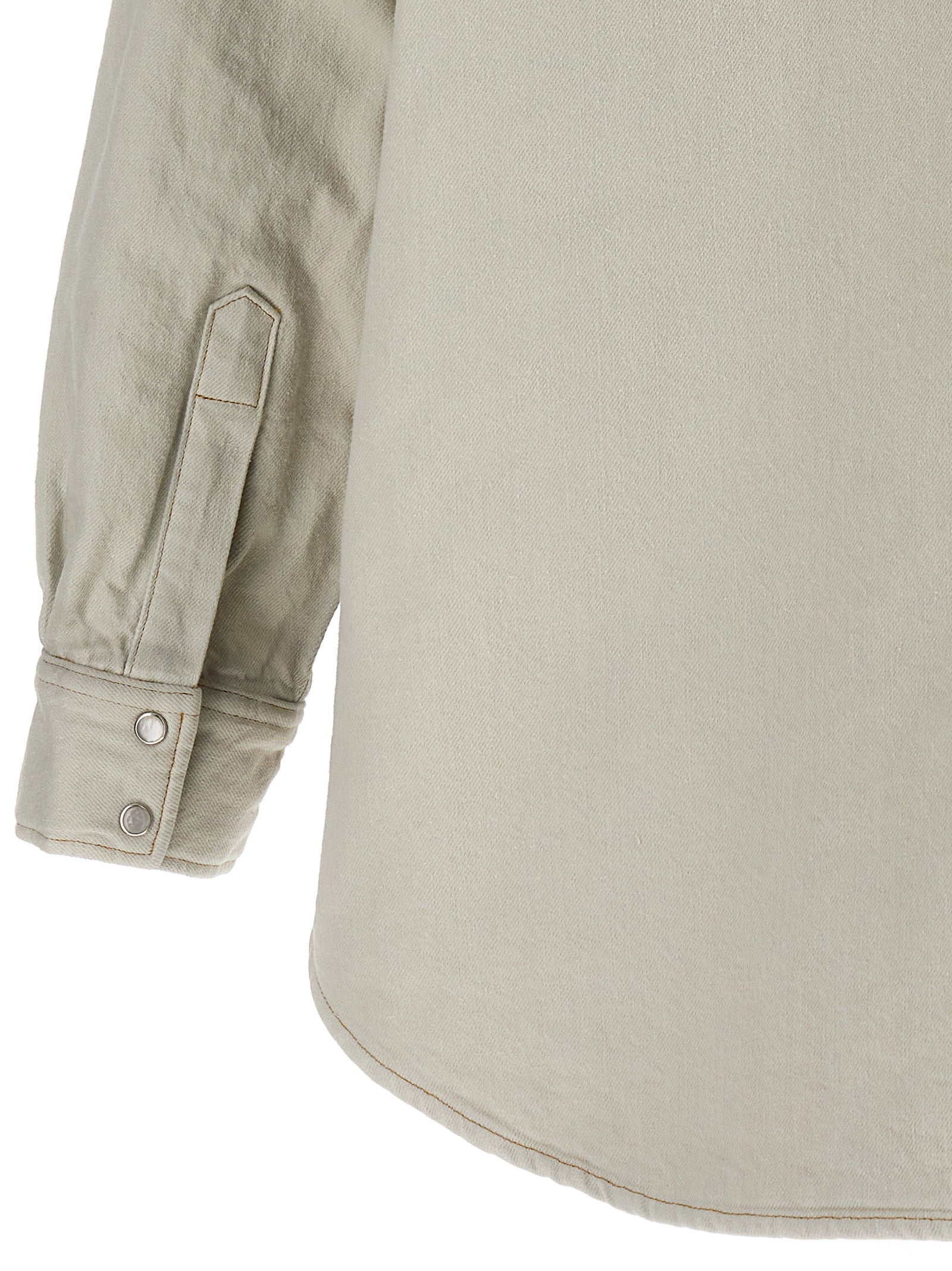 Maison Margiela White Cotton Denim Women's Jacket