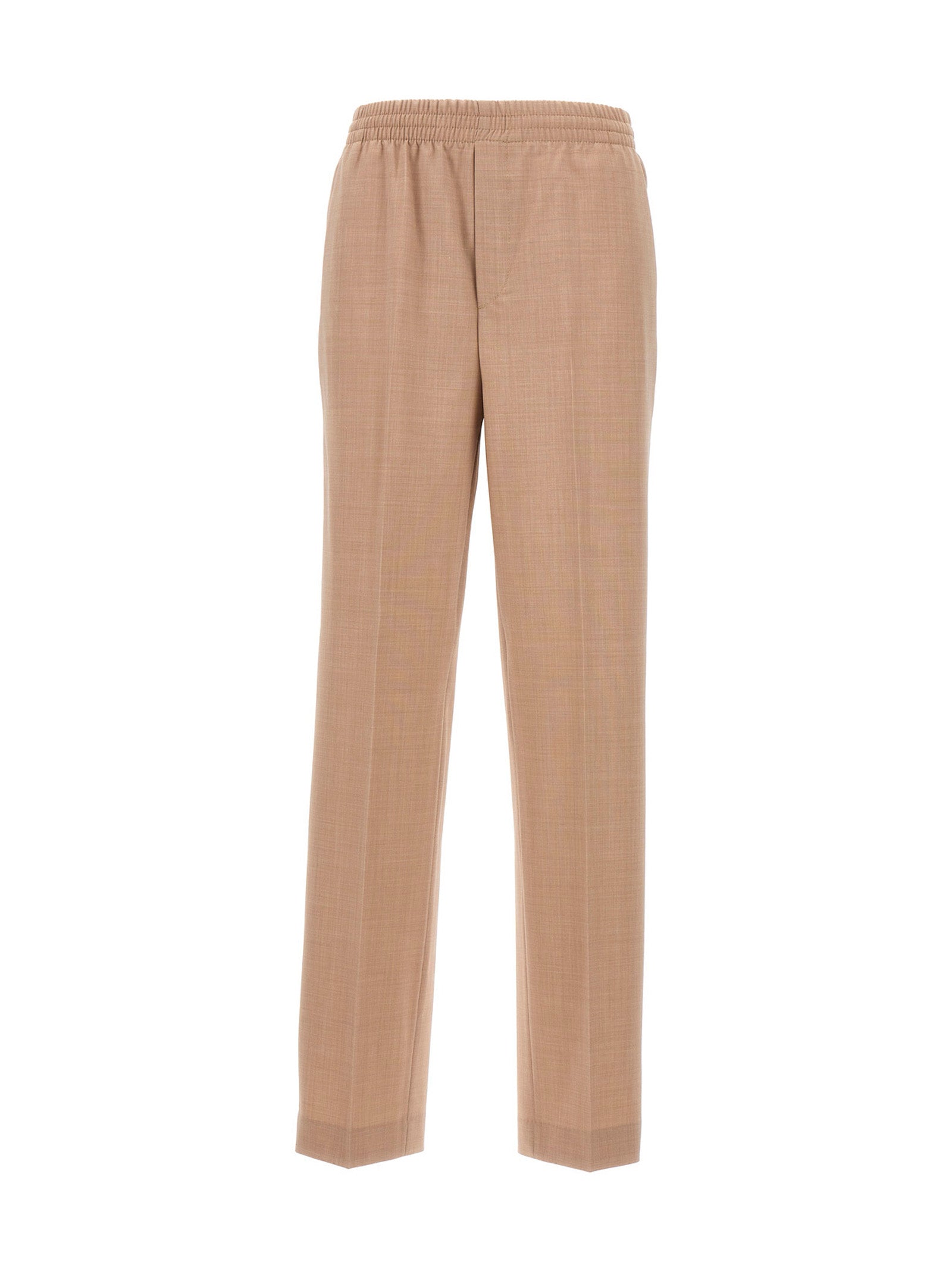 CELLAR DOOR Beige Polyester Casual Women's Pants