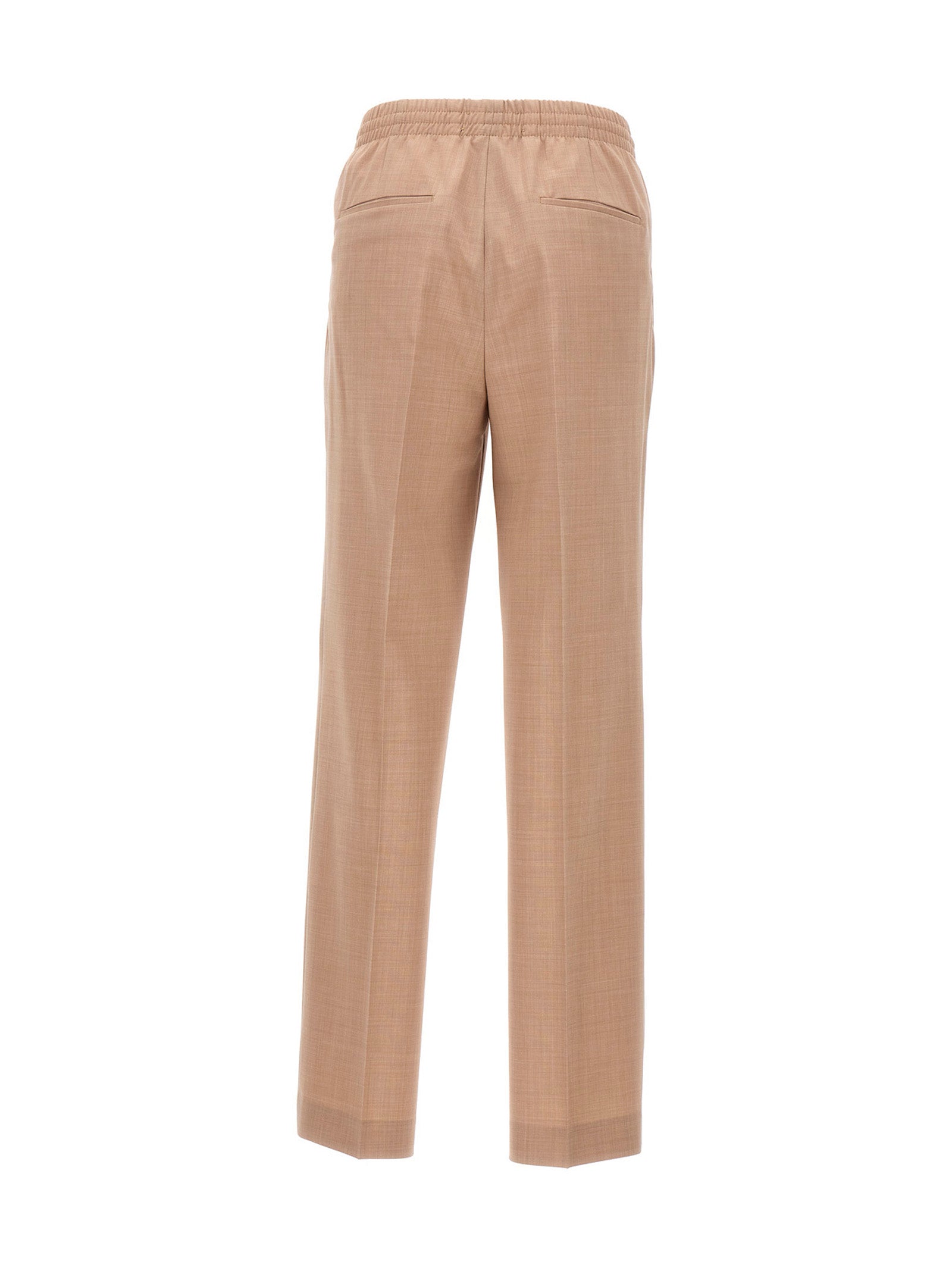 CELLAR DOOR Beige Polyester Casual Women's Pants